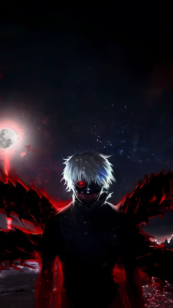 دانلود عکس توکیو غول Tokyo Ghoul با کیفیت 4K و رزولویشن بالا - کارماتوس