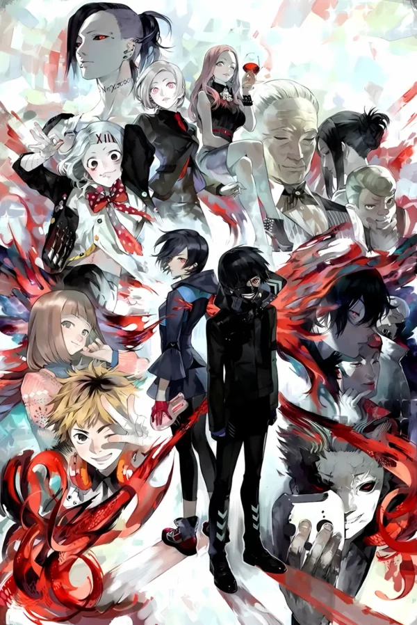 دانلود عکس توکیو غول Tokyo Ghoul با کیفیت 4K و رزولویشن بالا - کارماتوس