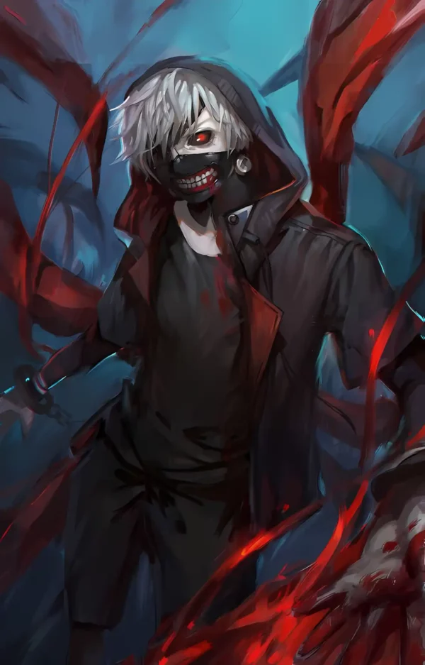 دانلود عکس توکیو غول Tokyo Ghoul با کیفیت 4K و رزولویشن بالا - کارماتوس