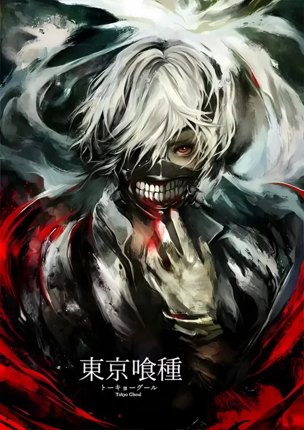 دانلود عکس توکیو غول Tokyo Ghoul با کیفیت 4K و رزولویشن بالا - کارماتوس