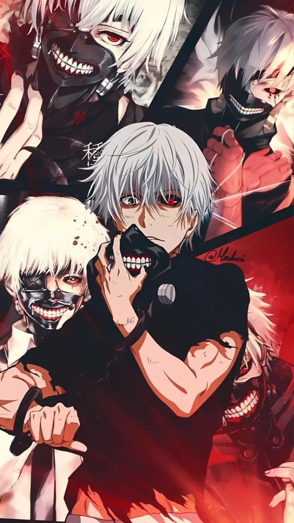 دانلود عکس توکیو غول Tokyo Ghoul با کیفیت 4K و رزولویشن بالا - کارماتوس