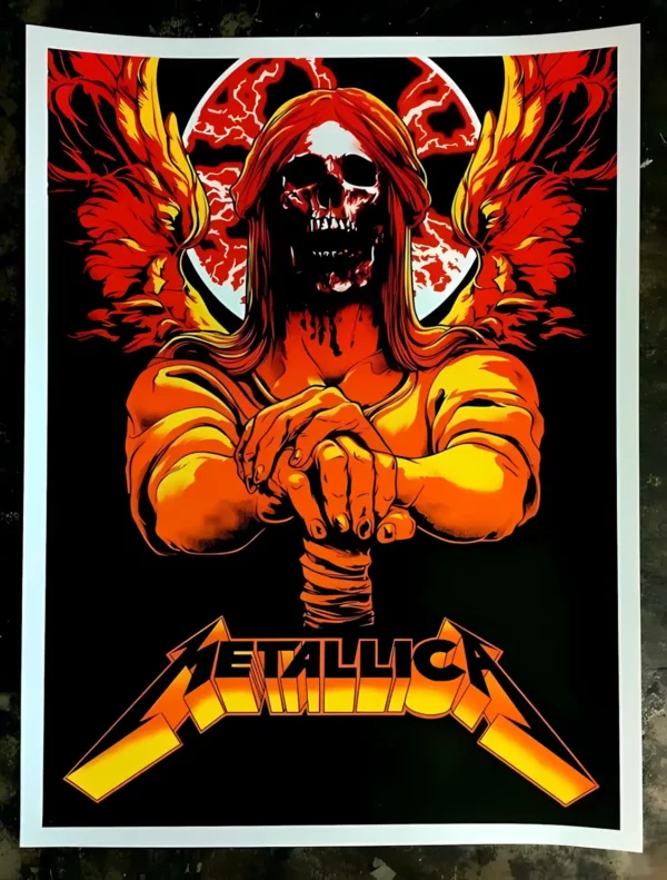 دانلود عکس متالیکا Metallica با کیفیت 4K و رزولویشن بالا - کارماتوس