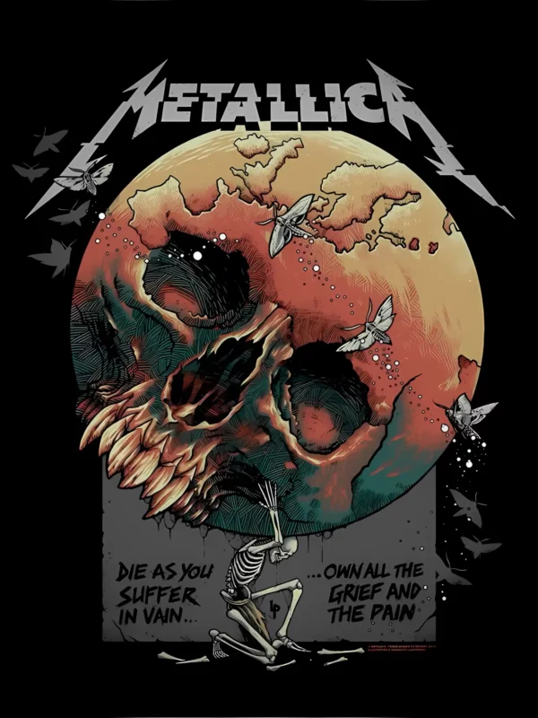 دانلود عکس متالیکا Metallica با کیفیت 4K و رزولویشن بالا - کارماتوس