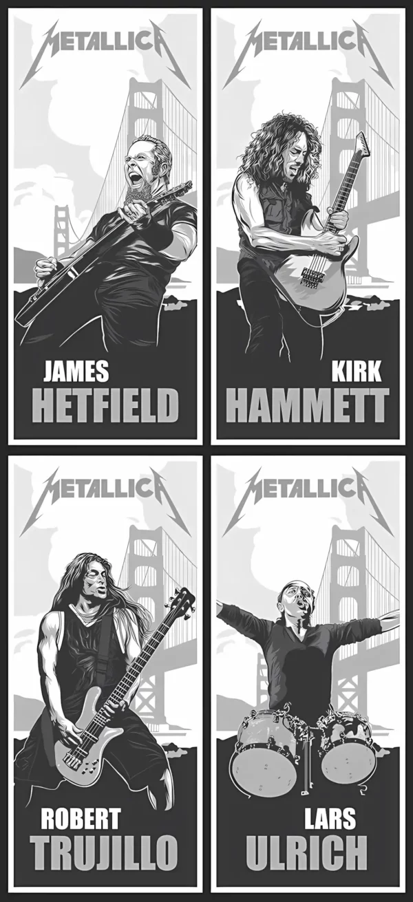 دانلود عکس متالیکا Metallica با کیفیت 4K و رزولویشن بالا - کارماتوس