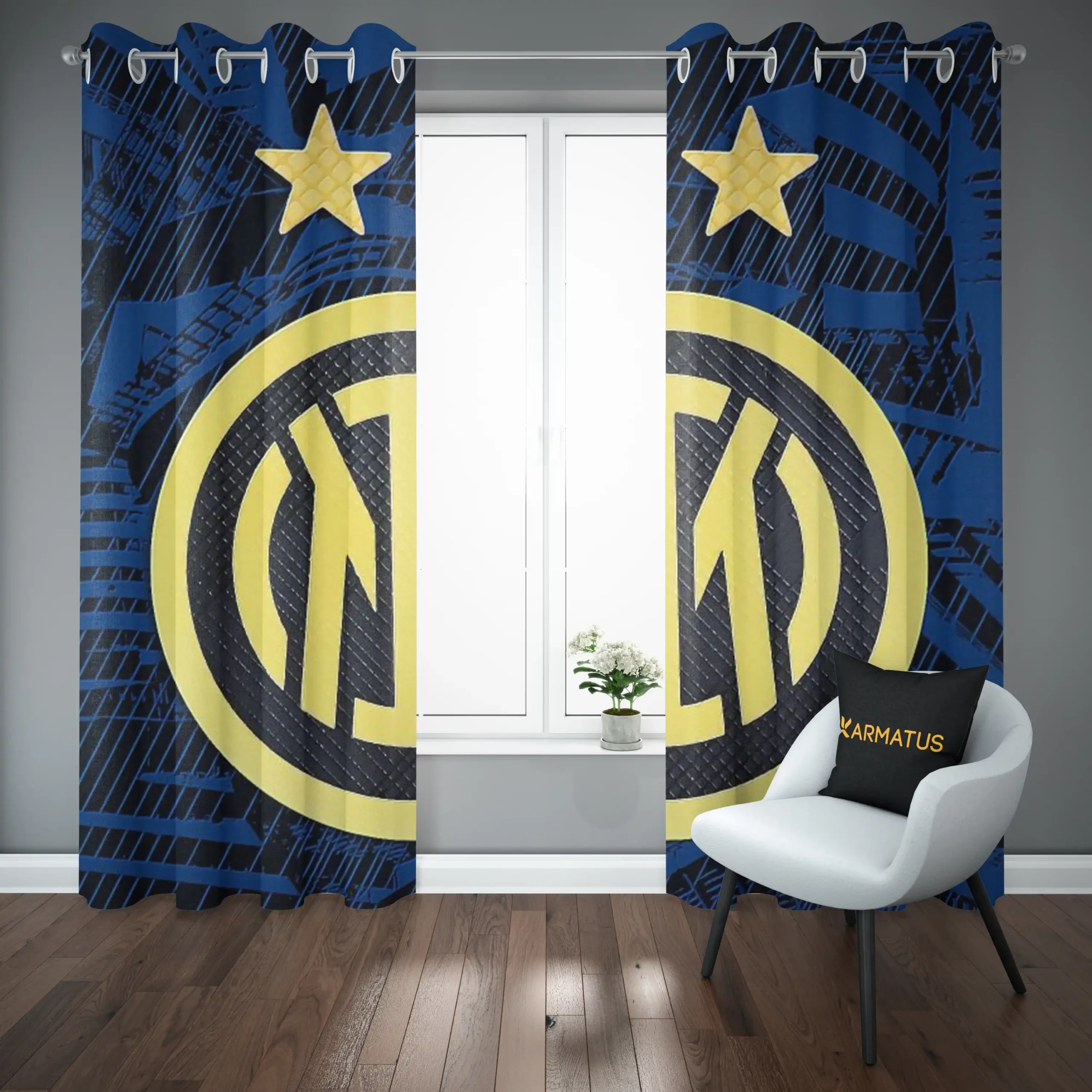 پرده پانچ اینتر میلان Inter Milan