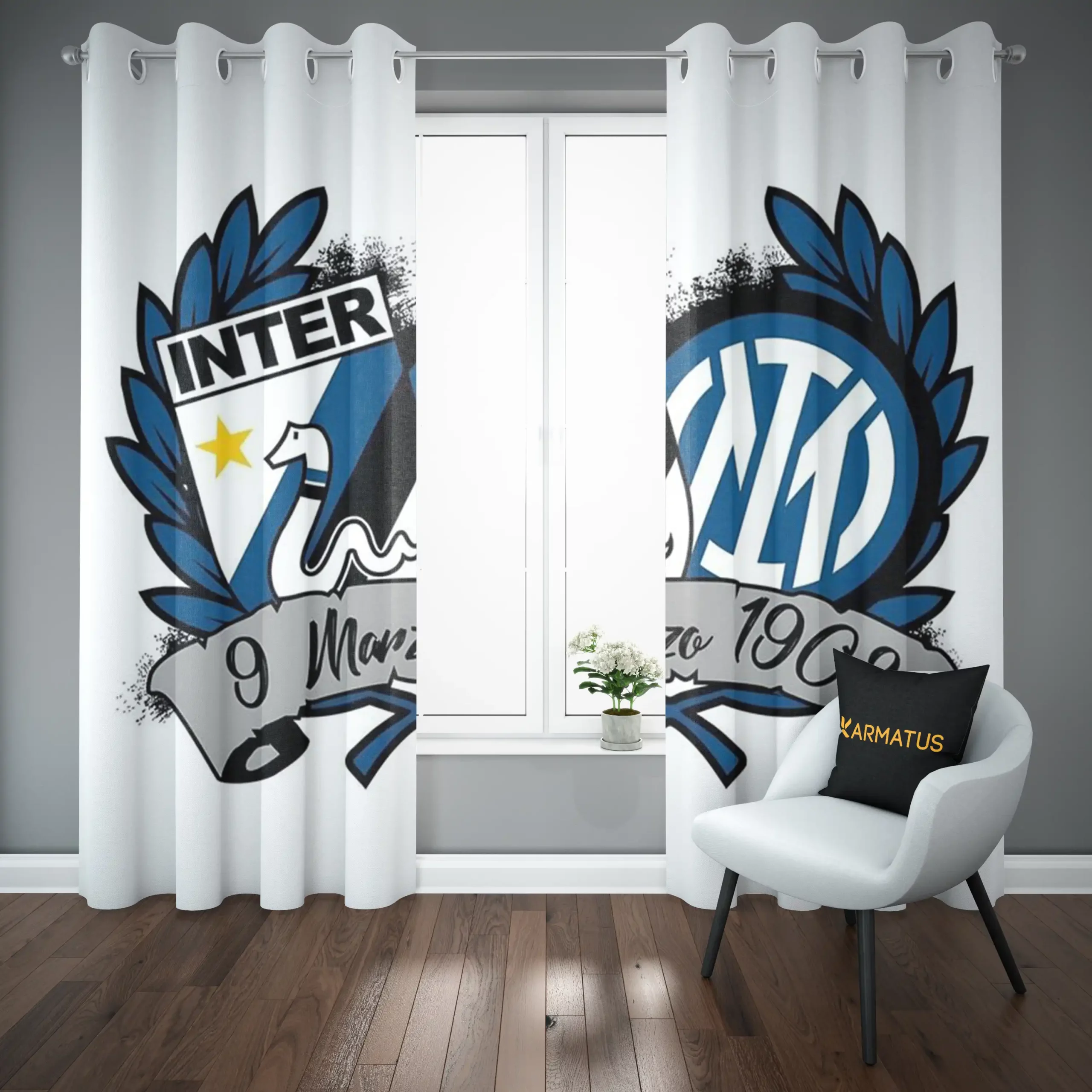 پرده پانچ اینتر میلان Inter Milan