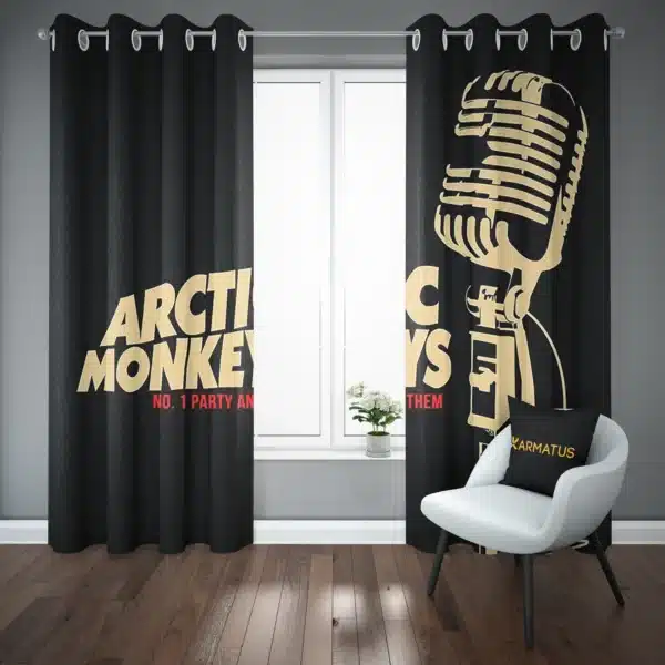 پرده پانچ آرکتیک مانکیز Arctic Monkeys