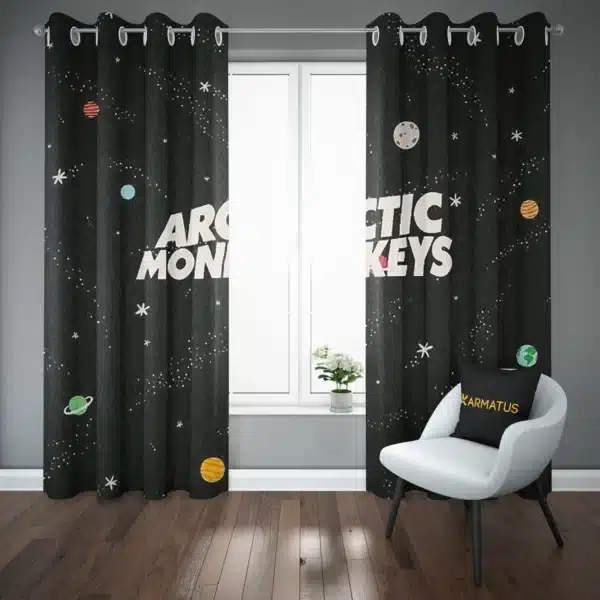 پرده پانچ آرکتیک مانکیز Arctic Monkeys