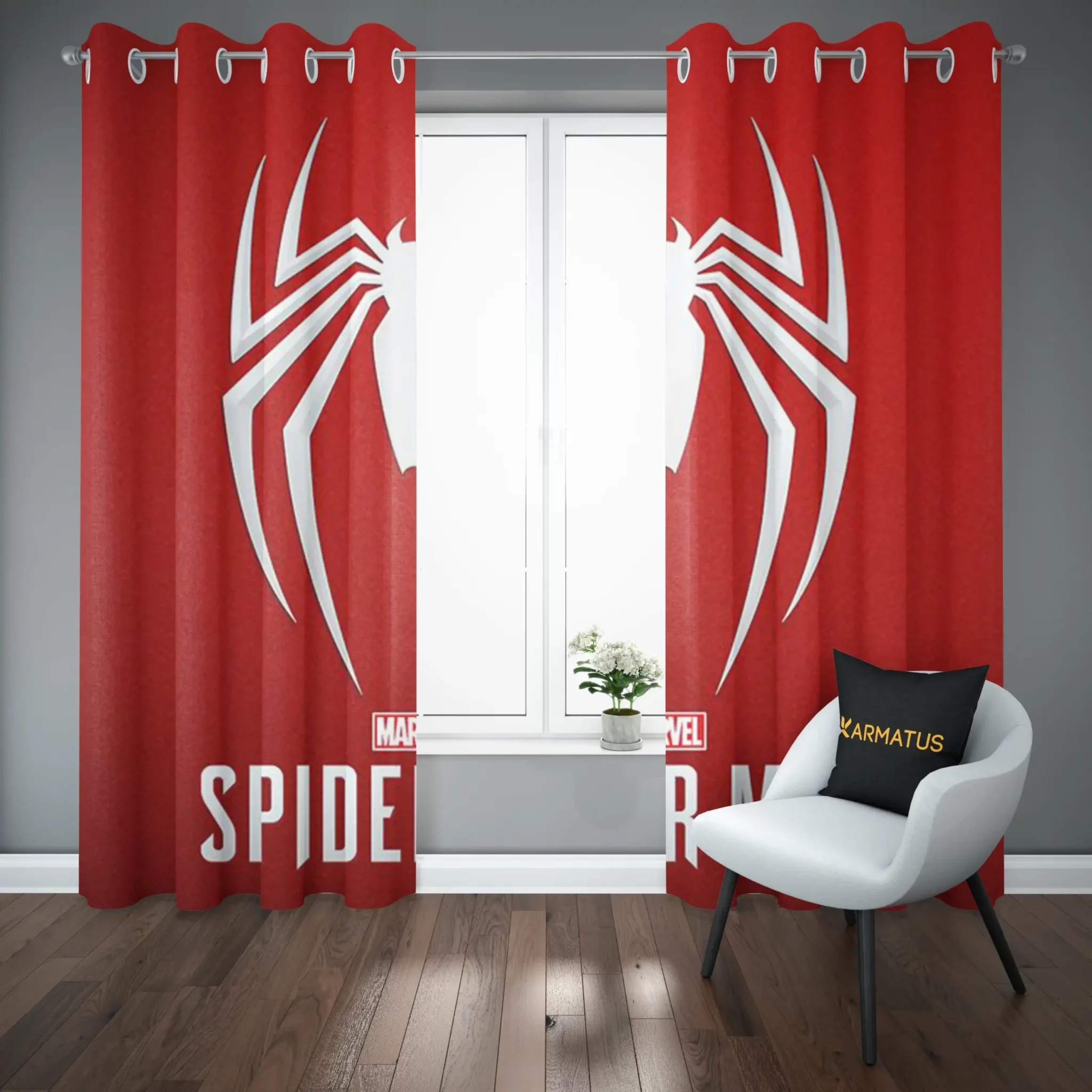 پرده پانچ مرد عنکبوتی Spider Man