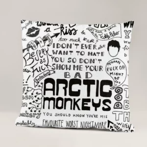 کوسن طرح آرکتیک مانکیز Arctic Monkeys