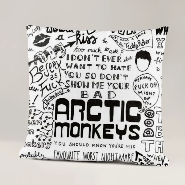 کوسن طرح آرکتیک مانکیز Arctic Monkeys