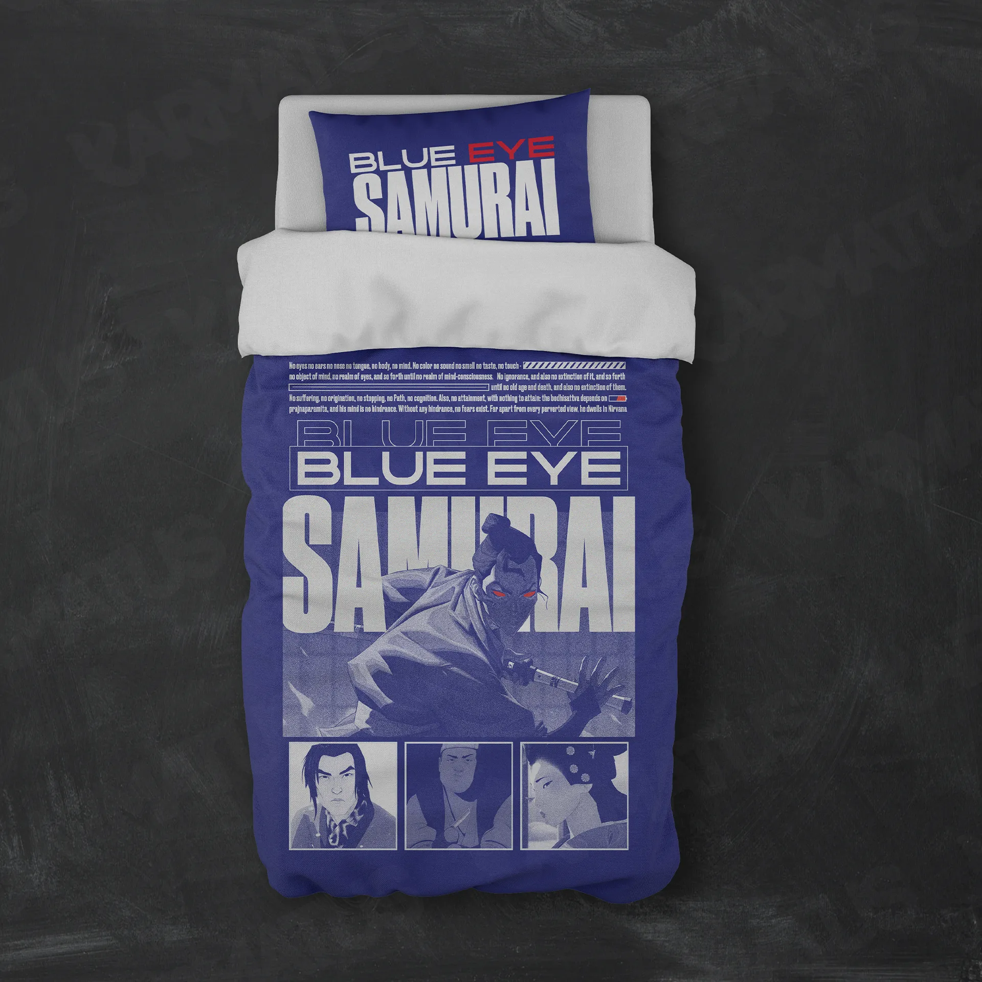 روتختی طرح سامورایی چشم آبی Blue Eye Samurai