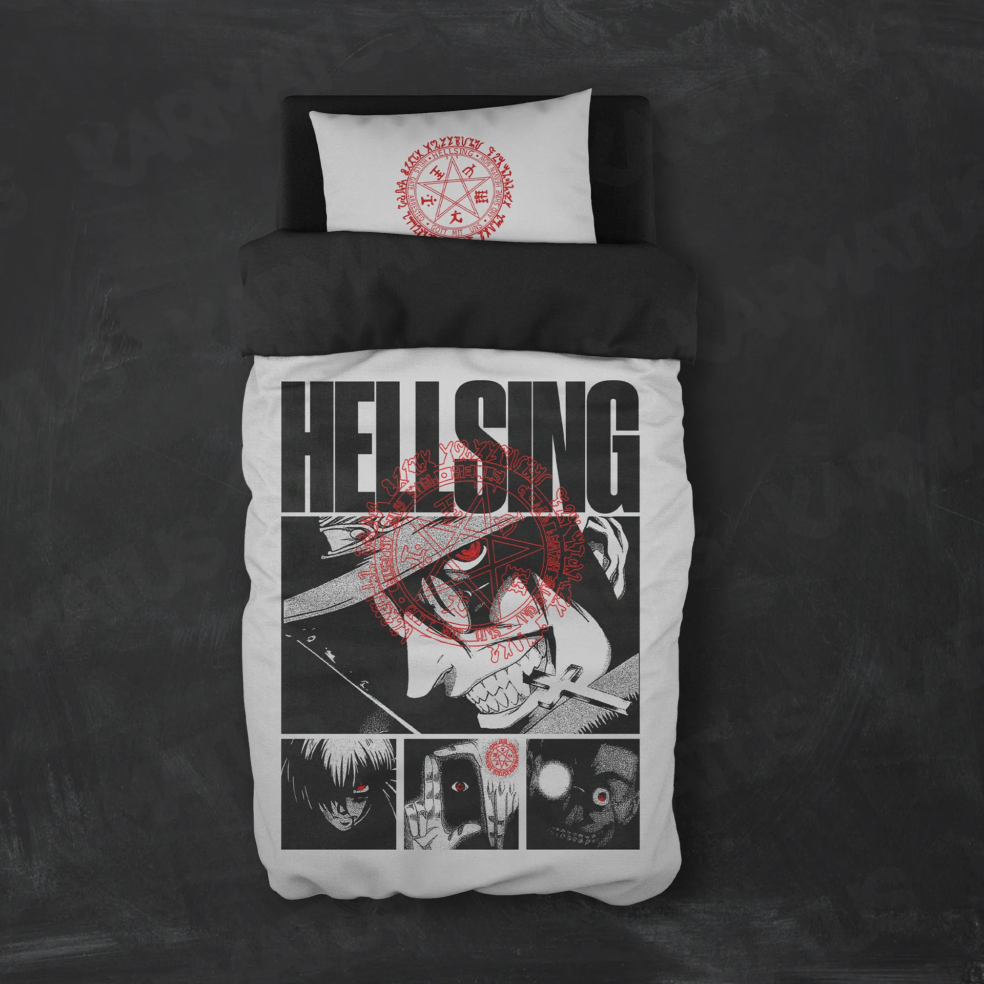 روتختی طرح انیمه هلسینگ Hellsing