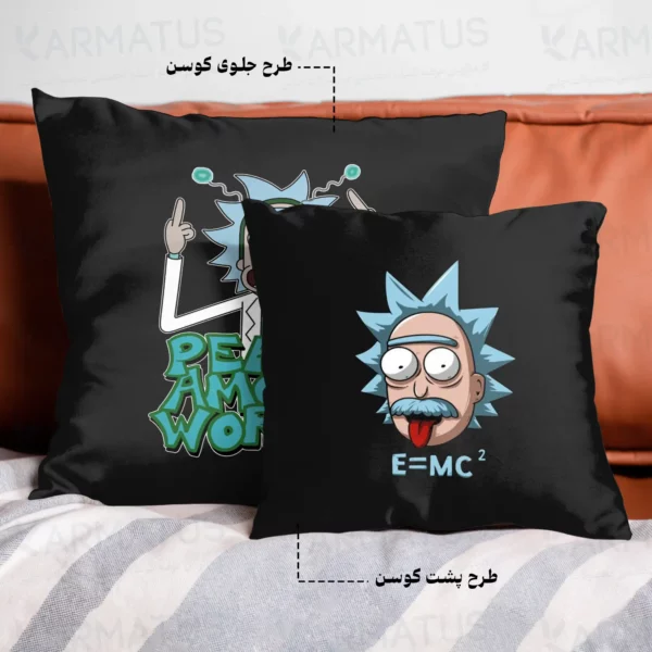 کوسن طرح ریک و مورتی Rick And Morty