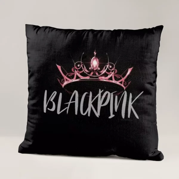 کوسن طرح بلک پینک Black Pink