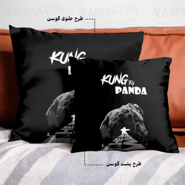 کوسن طرح پاندای کونگ فو کار Kung Fu Panda