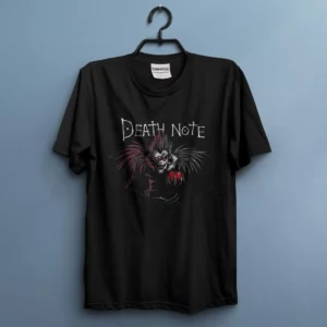 تیشرت طرح دفترچه مرگ Death Note