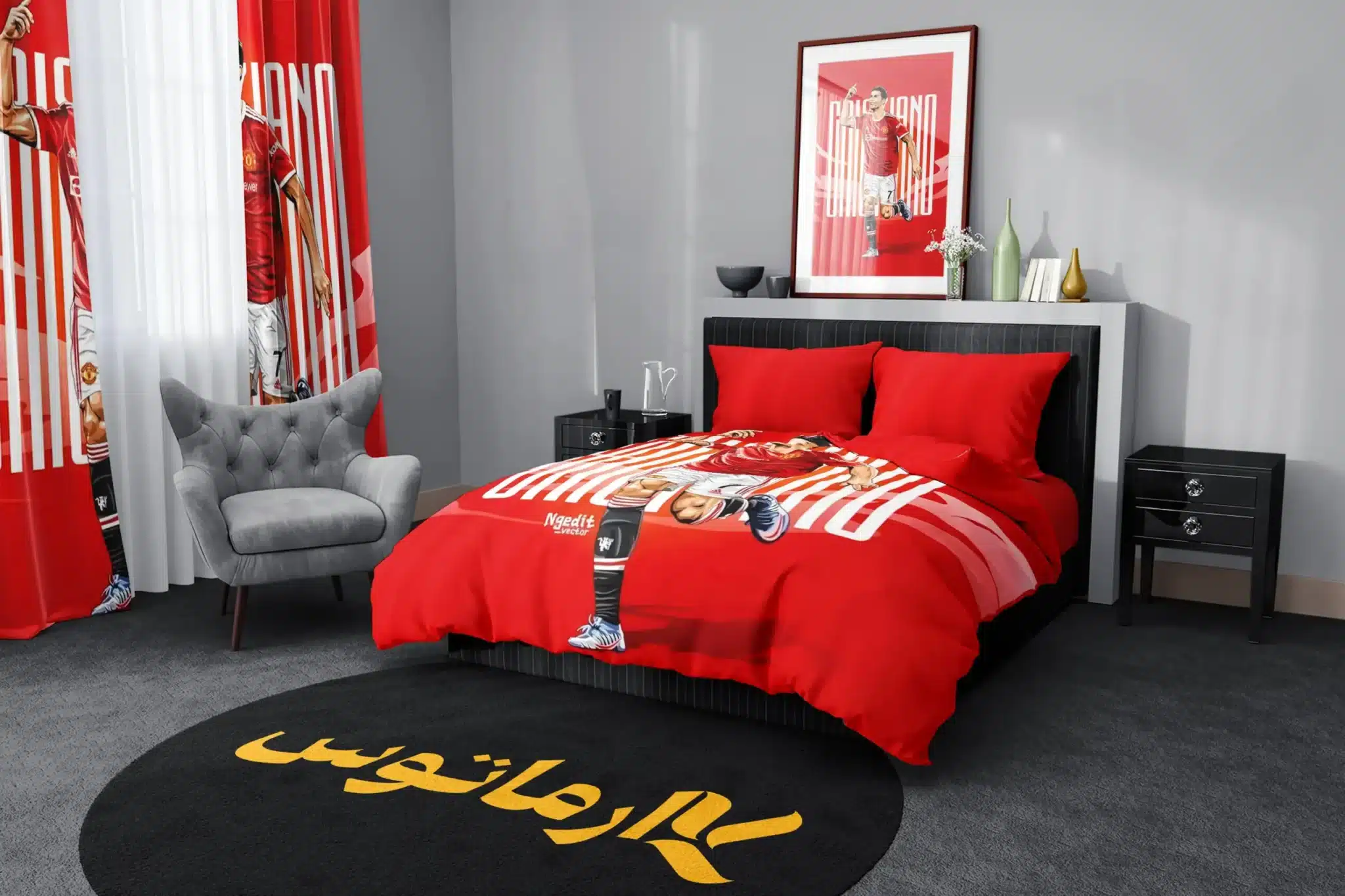 روتختی طرح کریستیانو رونالدو Cristiano Ronaldo کد 1 5,900,000 تومان &Ndash; کارماتوس روتختی طرح کریستیانو رونالدو Cristiano Ronaldo - کارماتوس