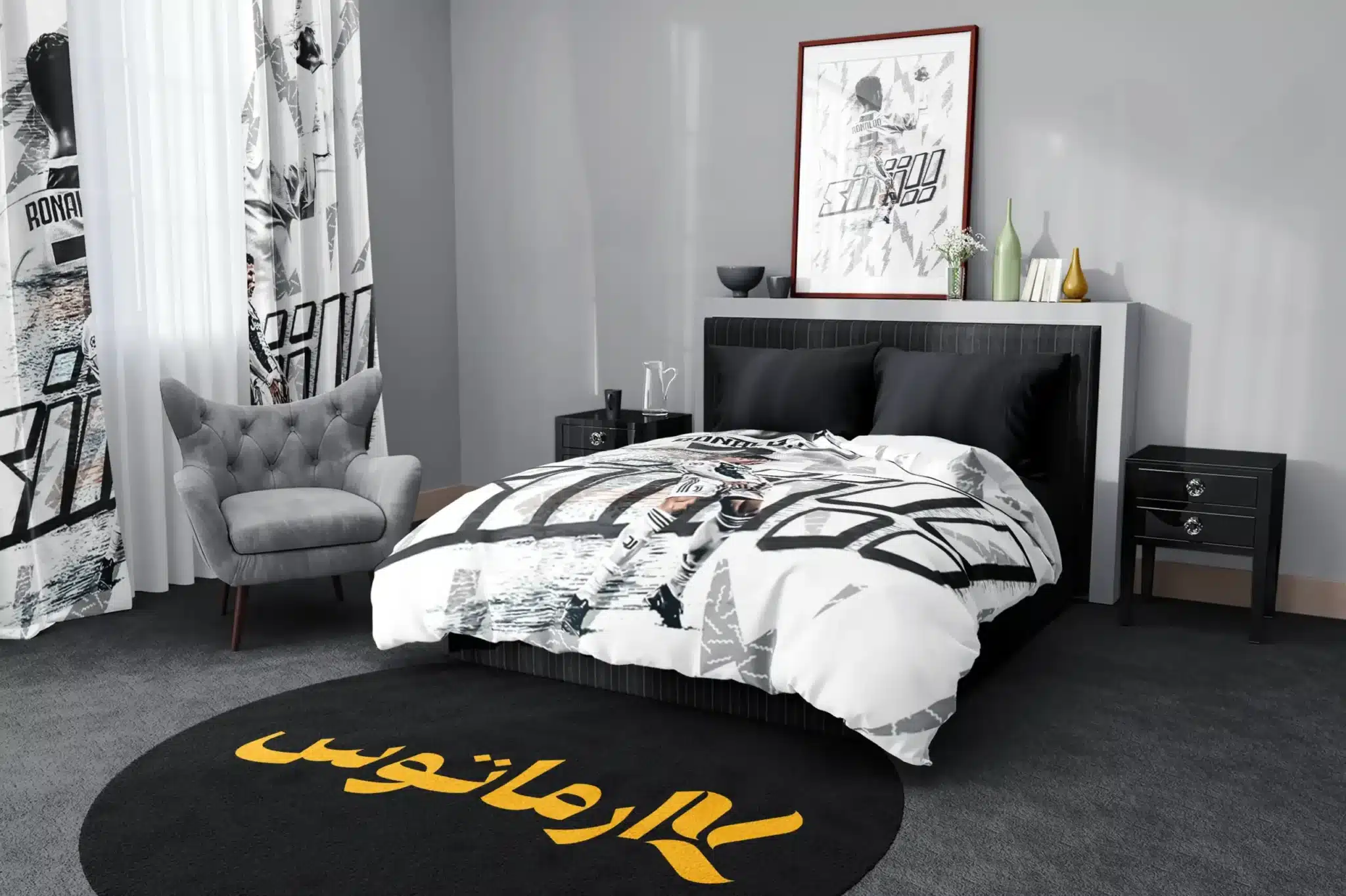 روتختی طرح کریستیانو رونالدو Cristiano Ronaldo کد 2 5,900,000 تومان &Ndash; کارماتوس روتختی طرح کریستیانو رونالدو Cristiano Ronaldo - کارماتوس