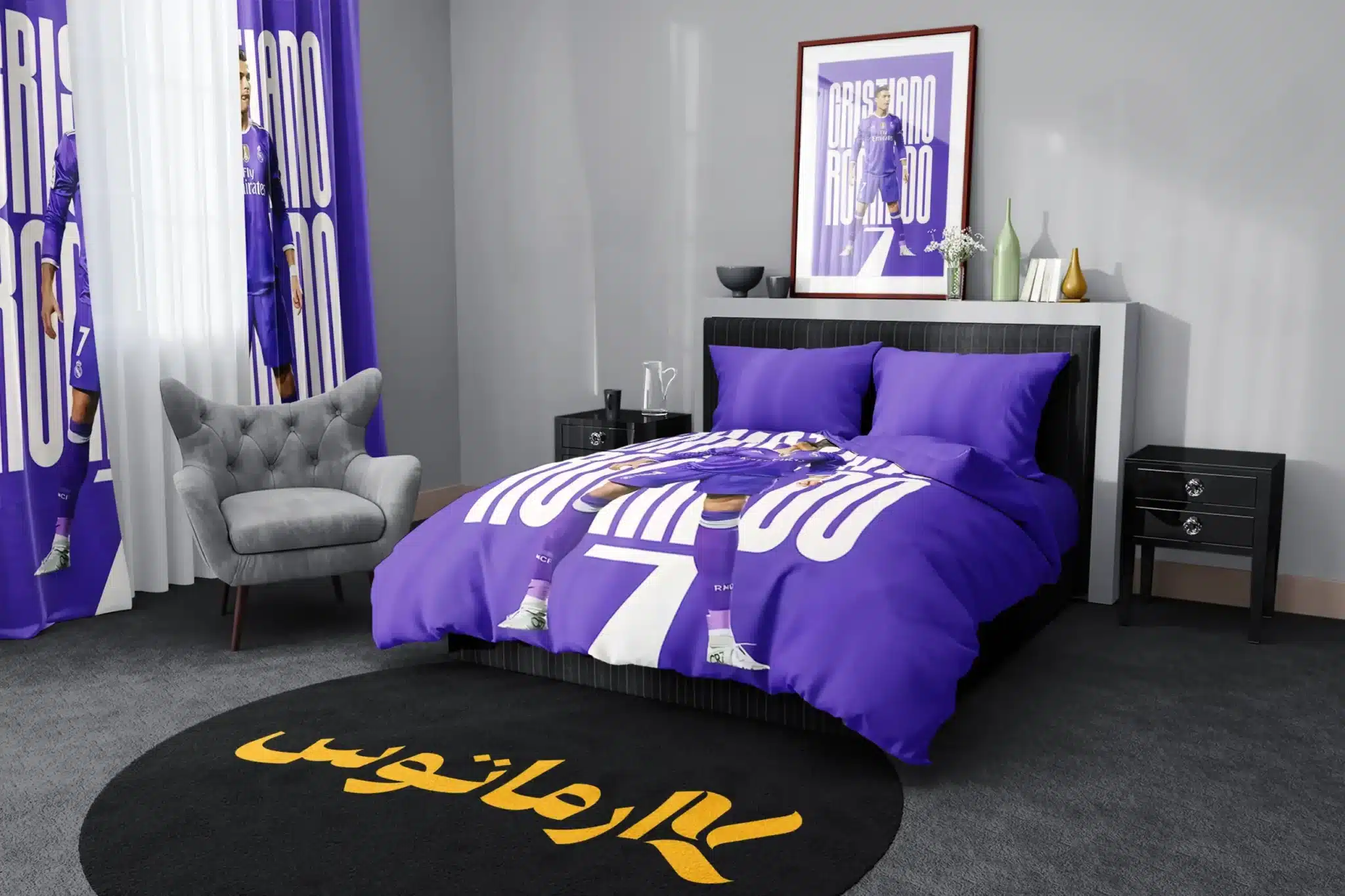 روتختی طرح کریستیانو رونالدو Cristiano Ronaldo کد 3 5,900,000 تومان &Ndash; کارماتوس روتختی طرح کریستیانو رونالدو Cristiano Ronaldo - کارماتوس