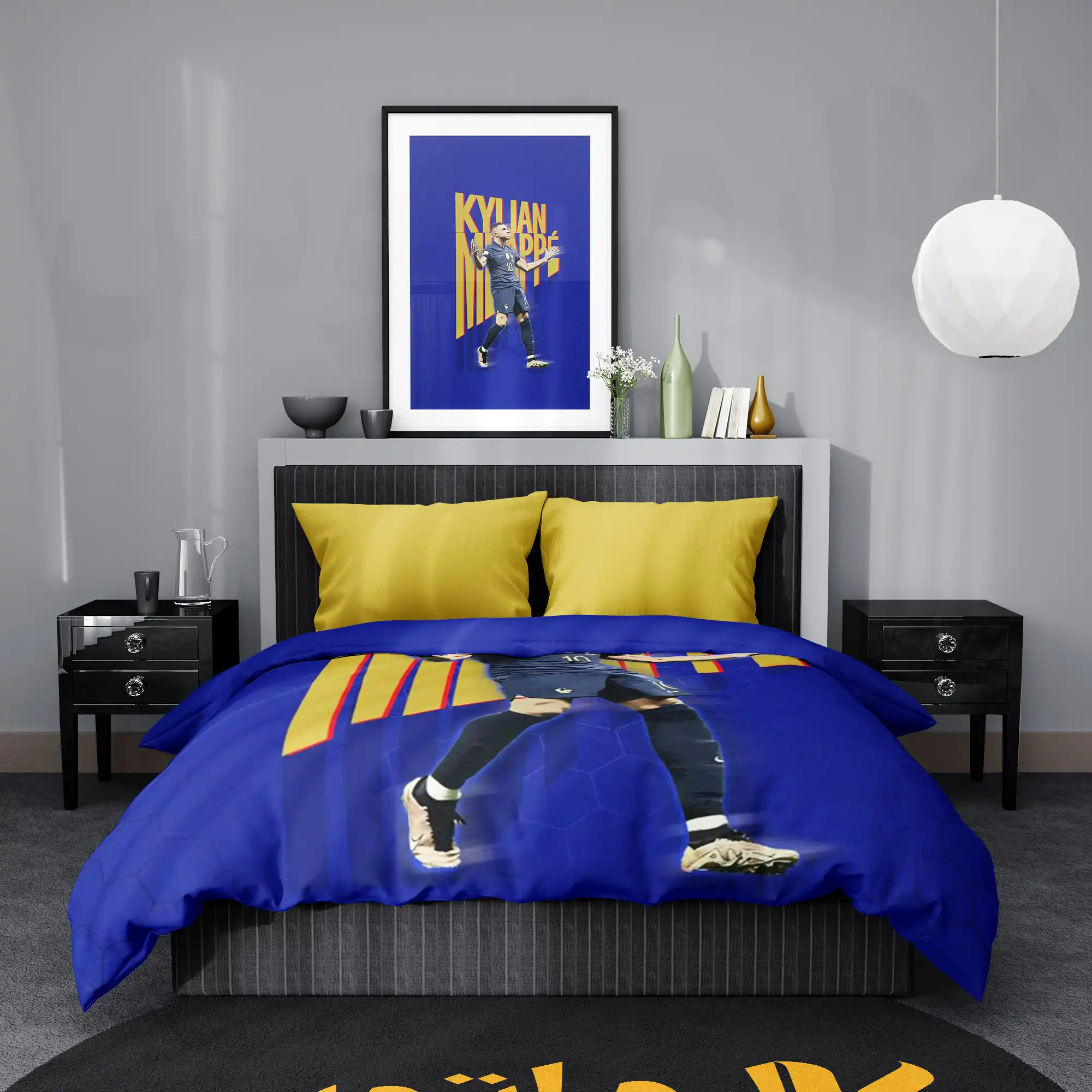 روتختی طرح کیلیان امباپه Kylian Mbappe کد 1 5,900,000 تومان &Ndash; کارماتوس روتختی طرح کیلیان امباپه Kylian Mbappe - کارماتوس