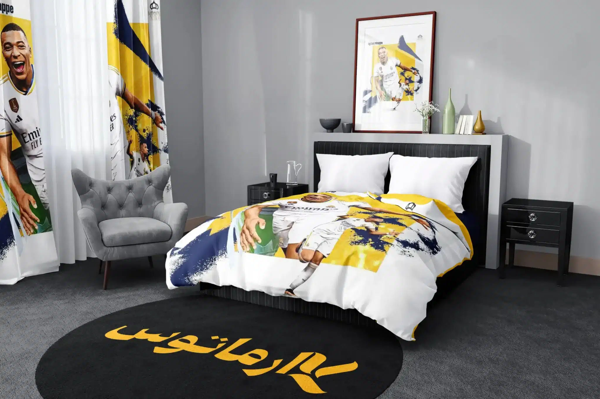 روتختی طرح کیلیان امباپه Kylian Mbappe کد 2 5,900,000 تومان &Ndash; کارماتوس روتختی طرح کیلیان امباپه Kylian Mbappe - کارماتوس