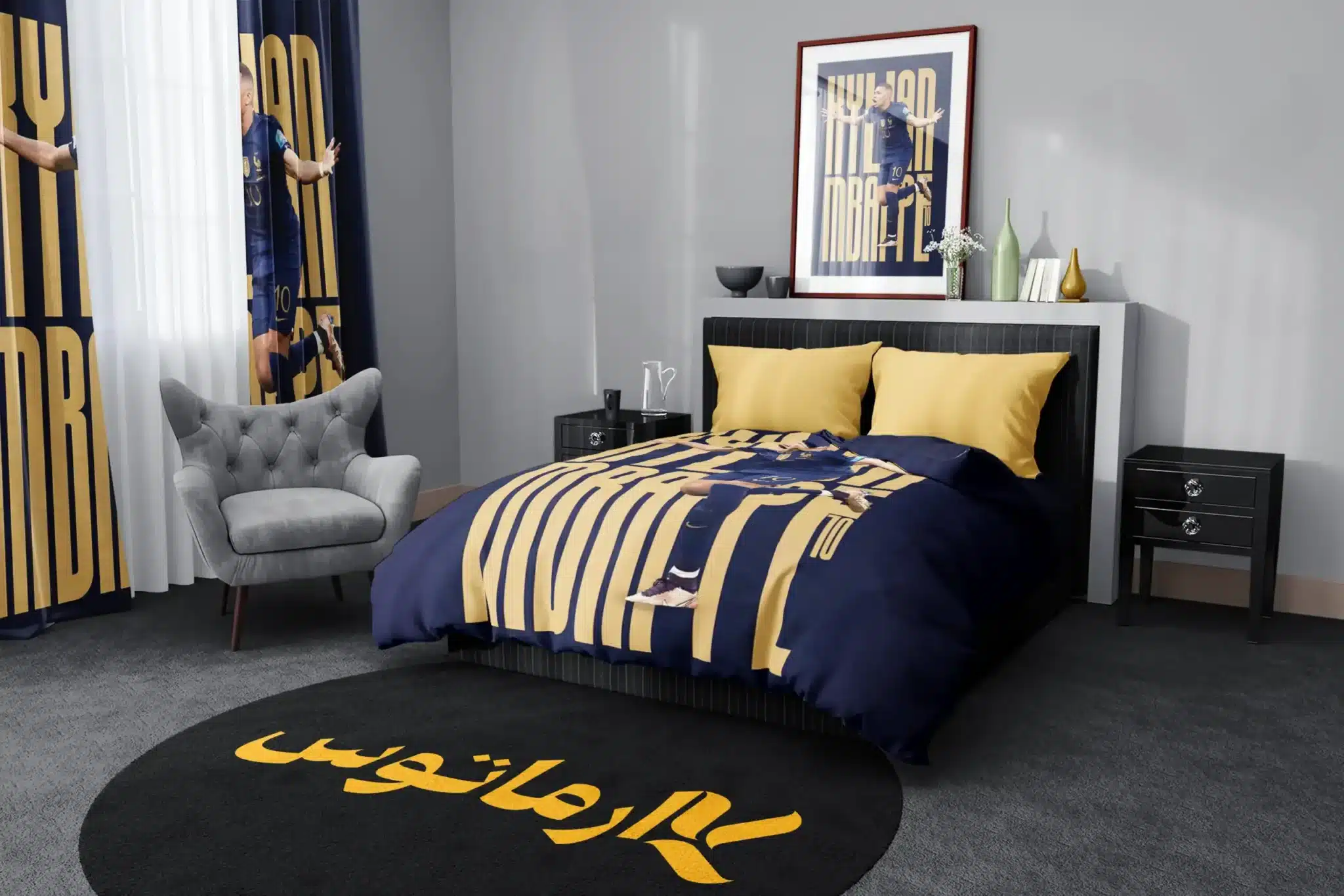 روتختی طرح کیلیان امباپه Kylian Mbappe کد 5 5,900,000 تومان &Ndash; کارماتوس روتختی طرح کیلیان امباپه Kylian Mbappe - کارماتوس