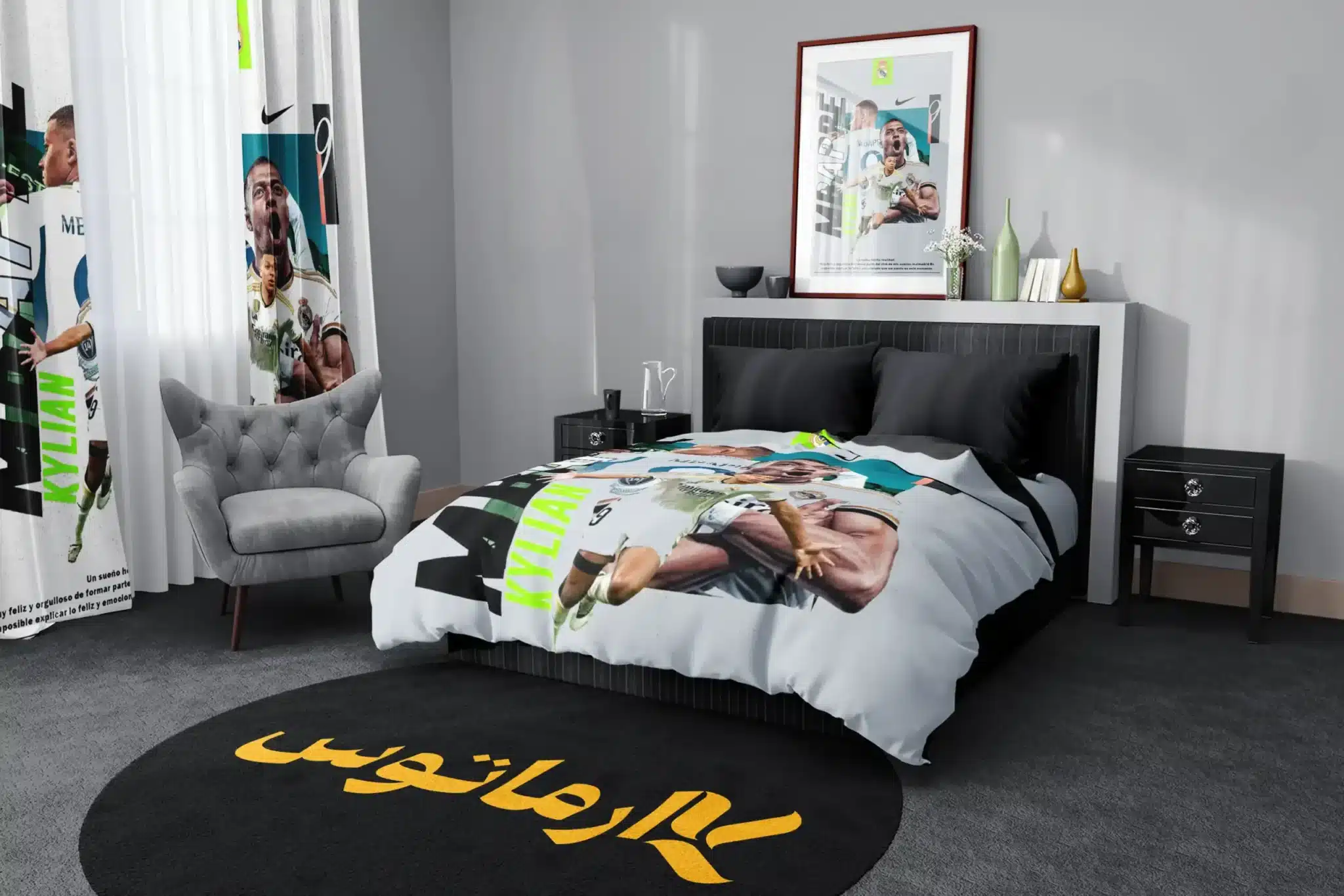 روتختی طرح کیلیان امباپه Kylian Mbappe کد 9 5,900,000 تومان &Ndash; کارماتوس روتختی طرح کیلیان امباپه Kylian Mbappe - کارماتوس