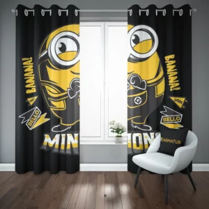 پرده پانچ طرح انیمیشن مینیون ها Minions