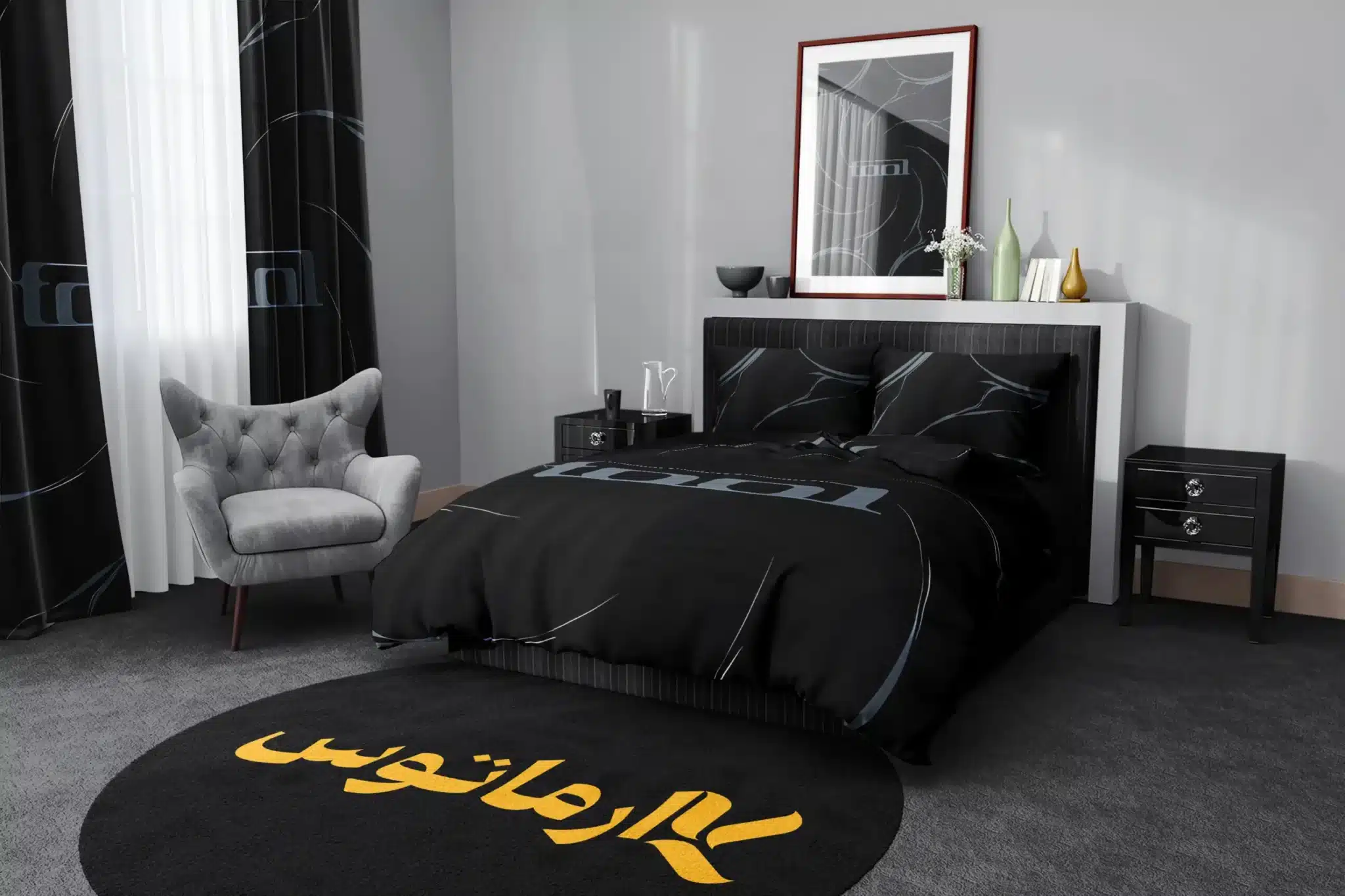 روتختی طرح گروه موسیقی تول Tool کد 1 5,900,000 تومان &Ndash; کارماتوس خرید و قیمت روتختی طرح گروه موسیقی تول Tool - کارماتوس