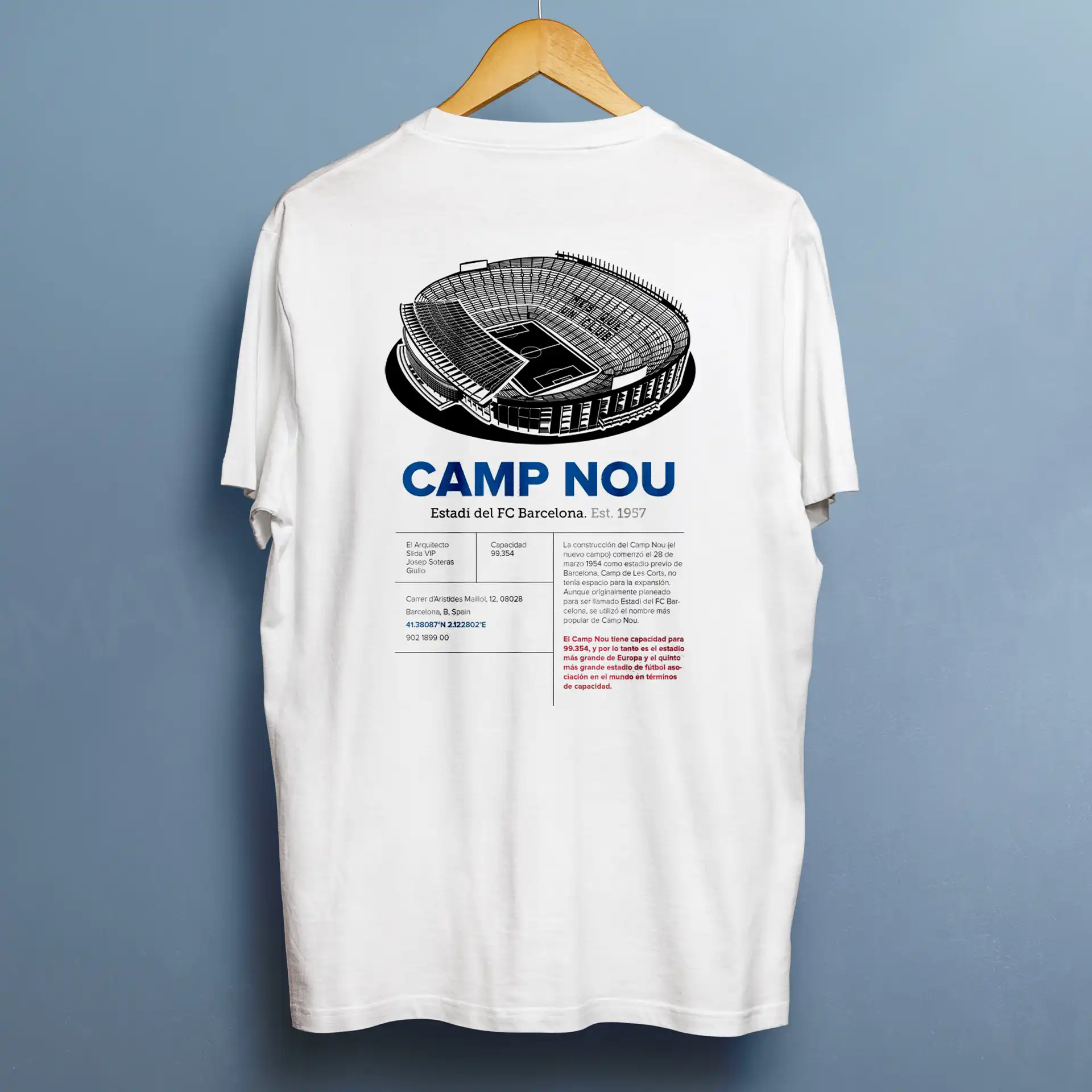 تیشرت بارسلونا | کالکشن Football - مدل Bar-06 599,000 تومان &Ndash; کارماتوس تیشرت طرح بارسلونا Barcelona