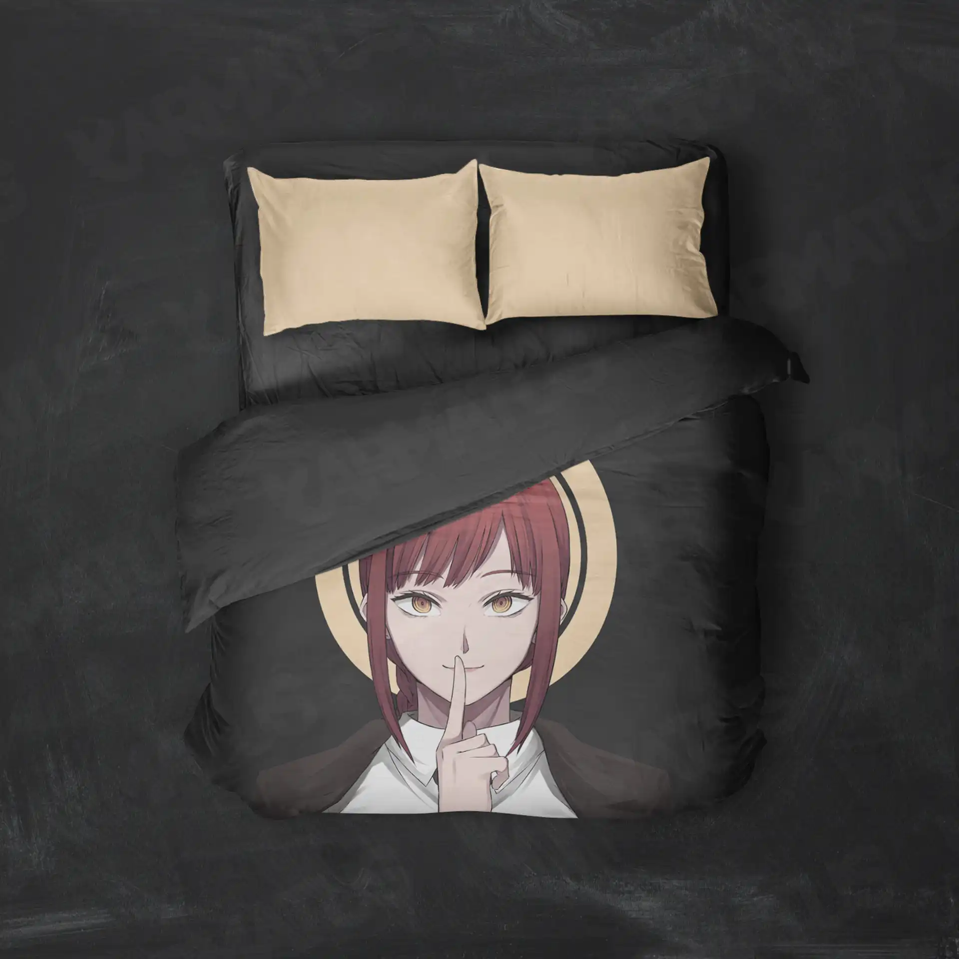 روتختی طرح مرد اره ای Chainsaw Man کد 4 5,900,000 تومان &Ndash; کارماتوس خرید روتختی طرح مرد اره ای Chainsaw Man یک و دو نفره - کارماتوس (دکوراسیون, روتختی, روتختی انیمه) از کرماتوس