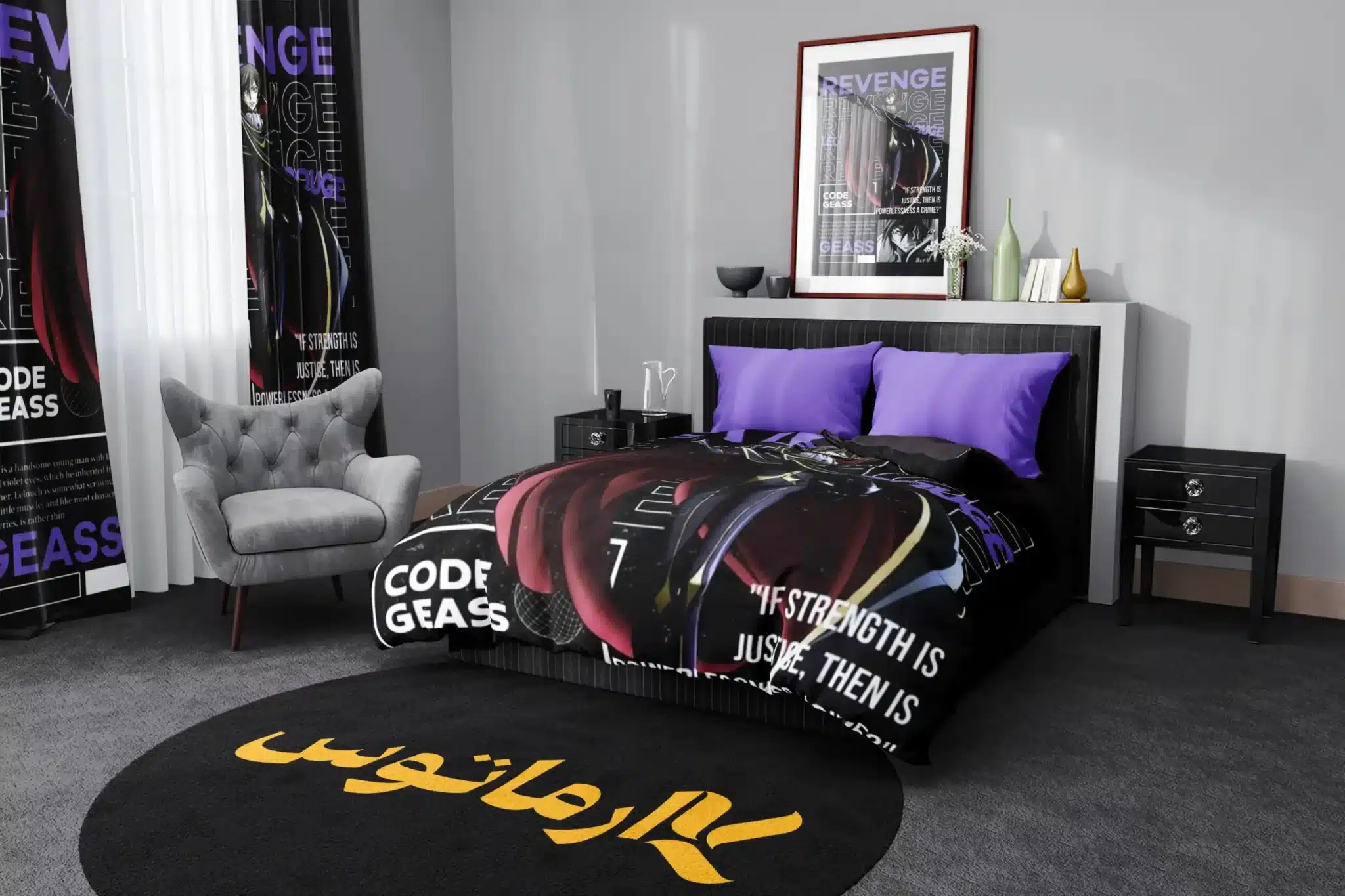 روتختی طرح کد گیاس Code Geass کد 2 5,900,000 تومان &Ndash; کارماتوس روتختی طرح کد گیاس Code Geass یک و دو نفره کارماتوس