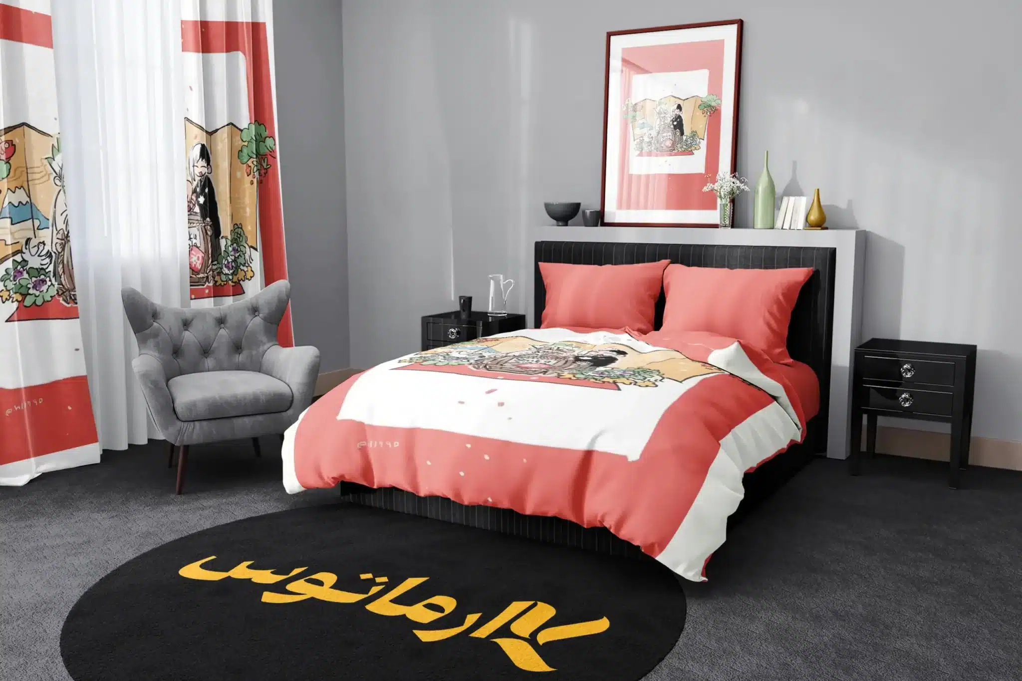 روتختی طرح دکتر استون Dr Stone کد 6 5,900,000 تومان &Ndash; کارماتوس روتختی طرح دکتر استون Dr Stone یک و دو نفره کارماتوس