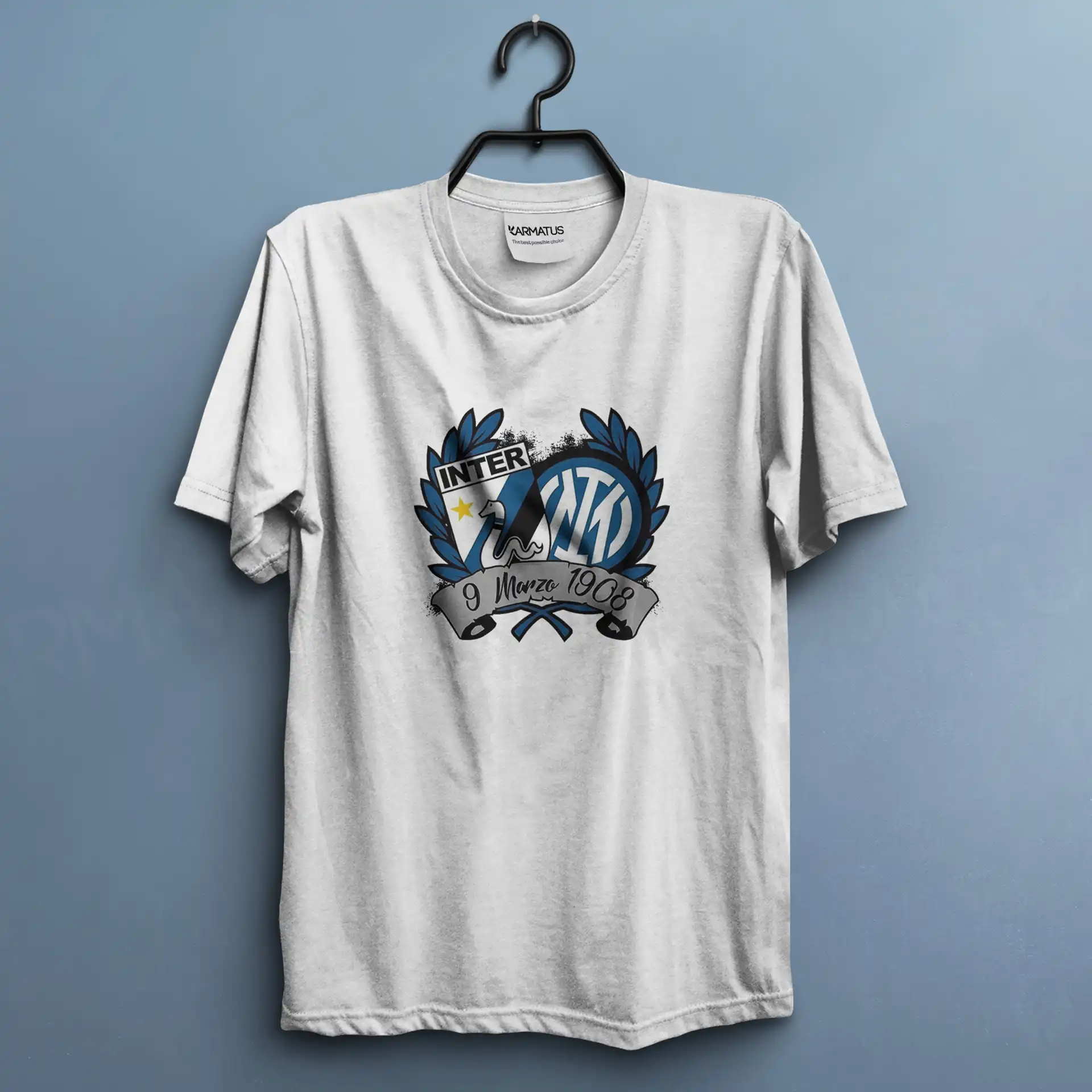 تیشرت اینتر میلان | کالکشن Football - مدل Im-01 599,000 تومان &Ndash; کارماتوس تیشرت طرح اینتر میلان Inter Milan