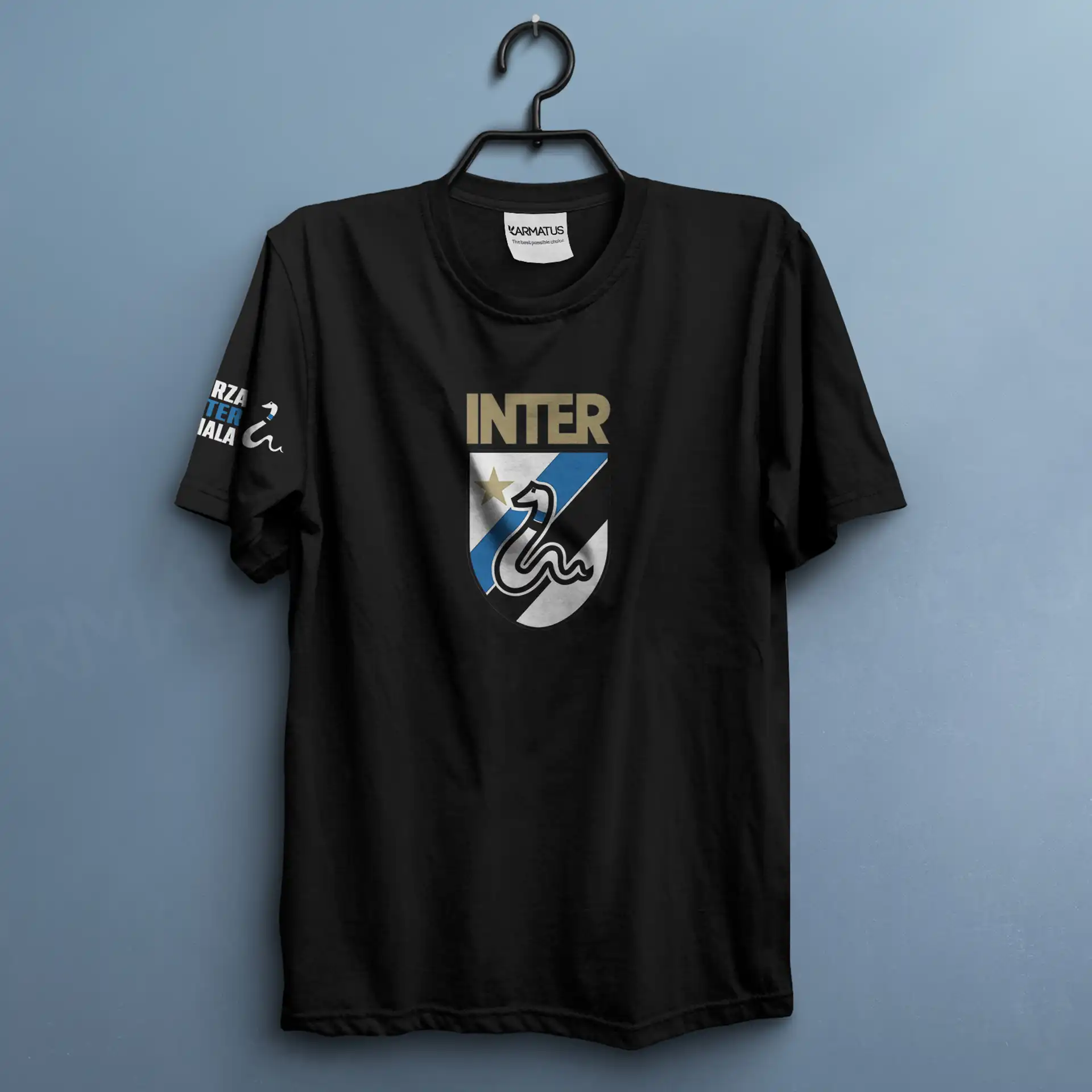 تیشرت اینتر میلان | کالکشن Football - مدل Im-04 599,000 تومان &Ndash; کارماتوس تیشرت طرح اینتر میلان Inter Milan