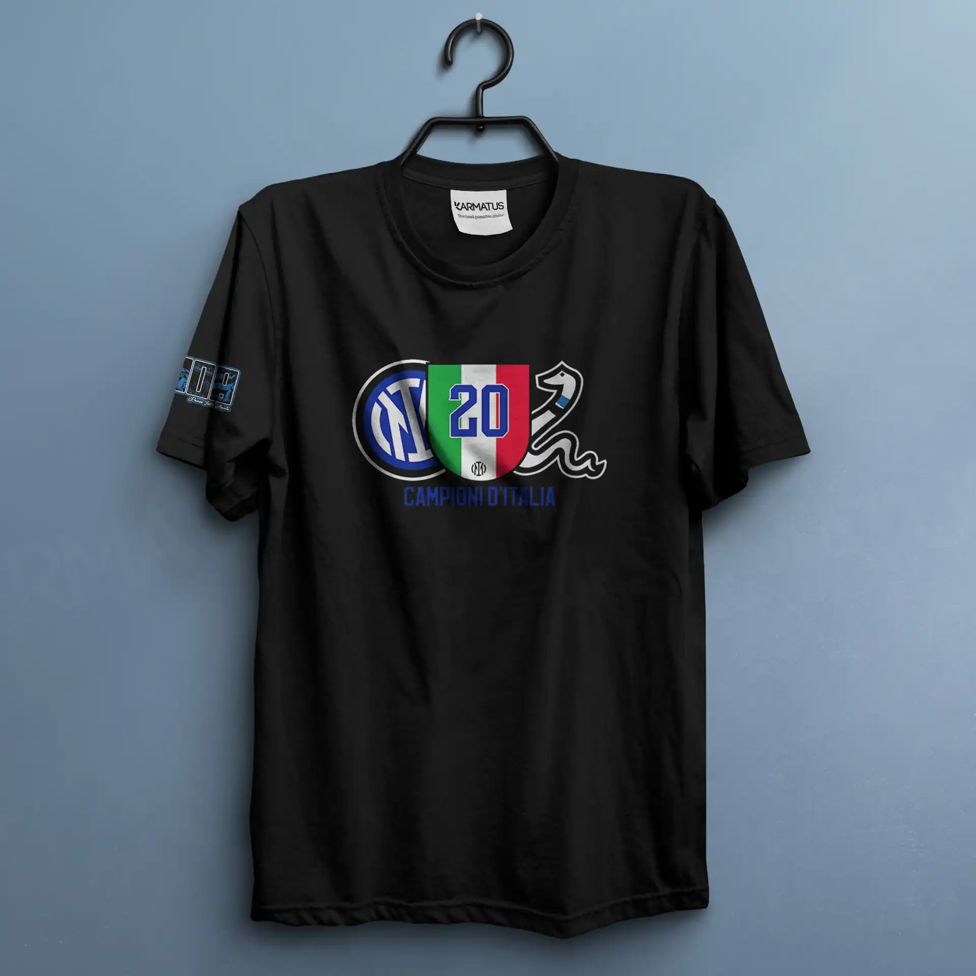 تیشرت اینتر میلان | کالکشن Football - مدل Im-07 599,000 تومان &Ndash; کارماتوس تیشرت طرح اینتر میلان Inter Milan