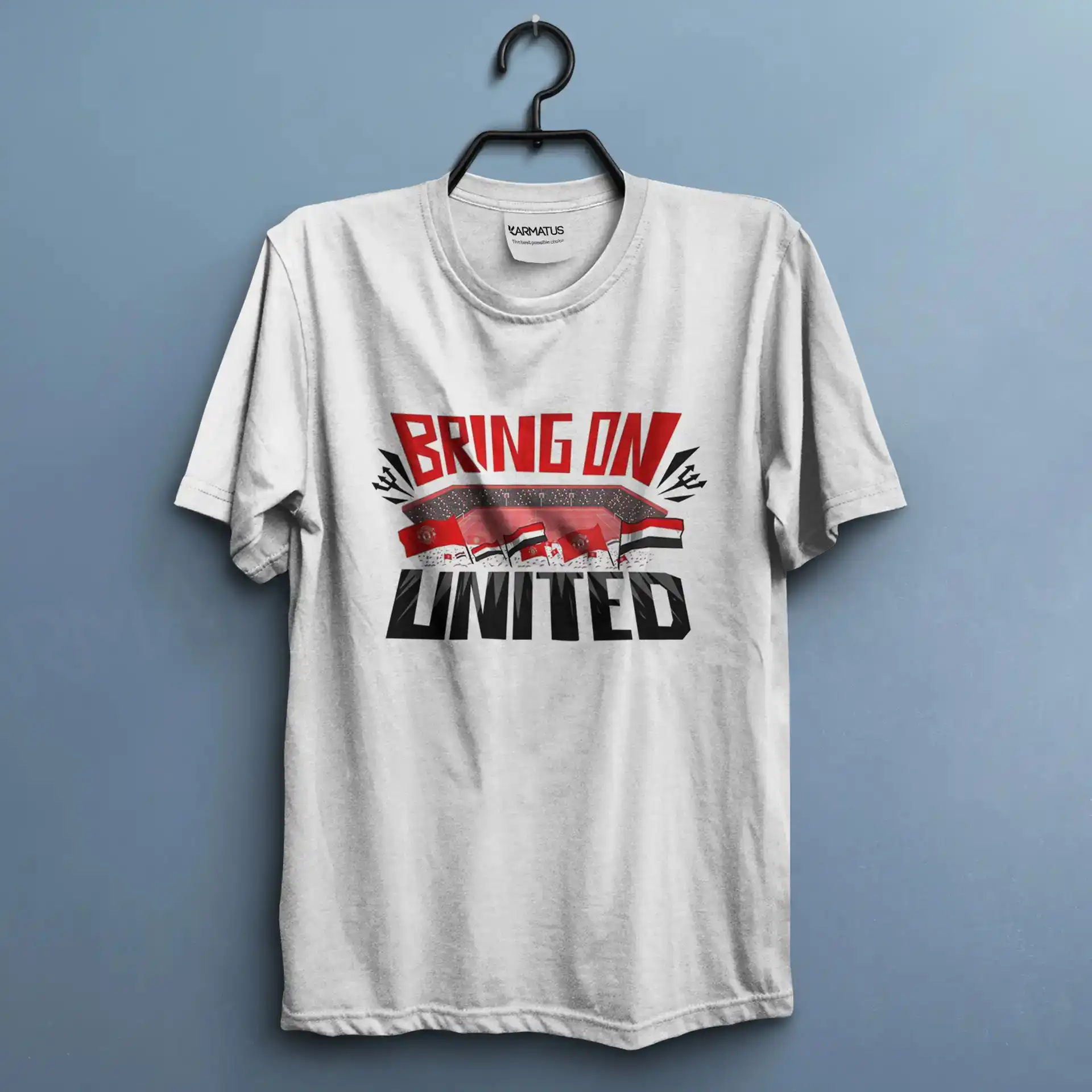 تیشرت منچستر یونایتد | کالکشن Football - مدل Mu-02 599,000 تومان &Ndash; کارماتوس تیشرت طرح منچستر یونایتد Manchester United