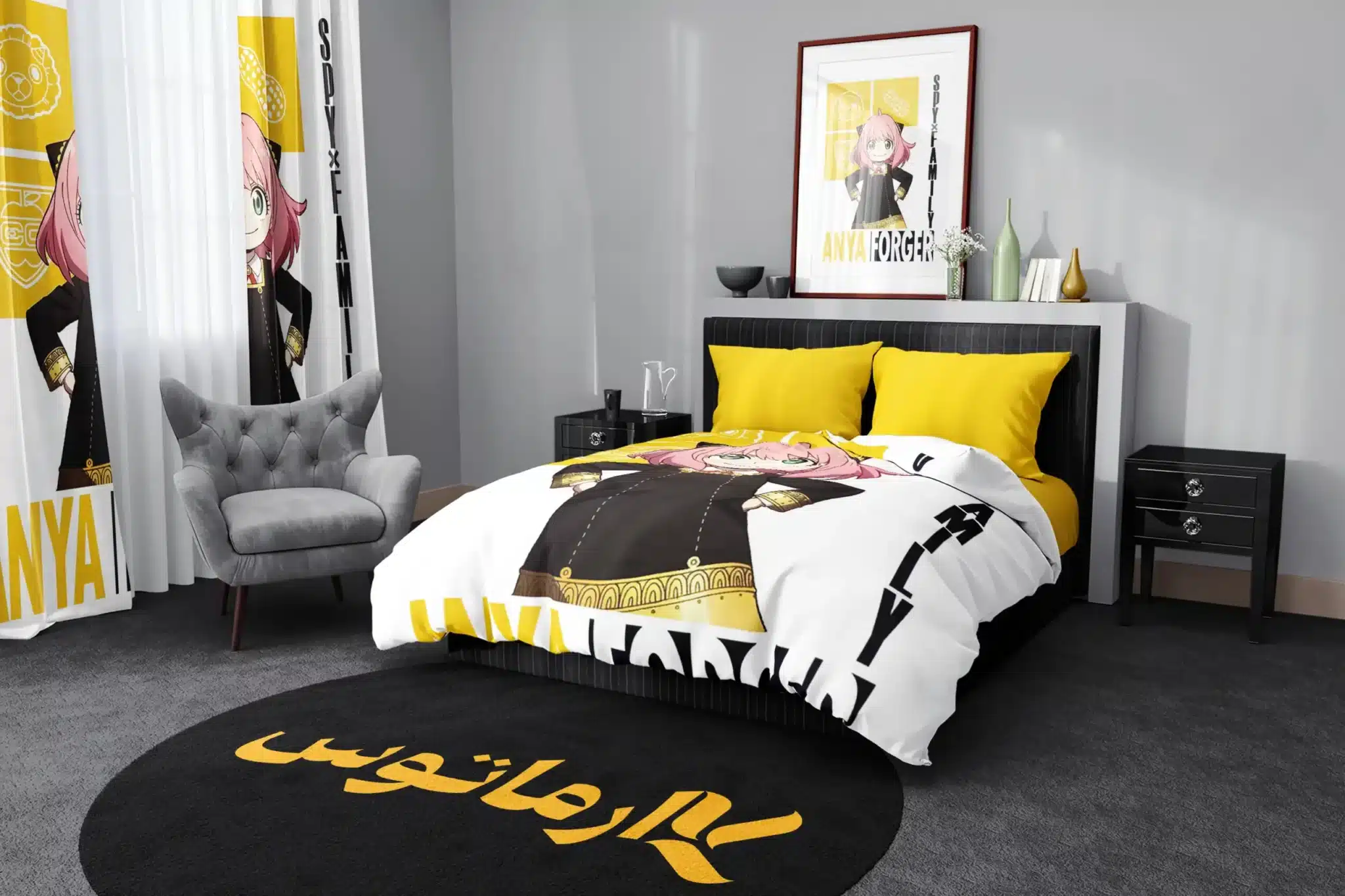 روتختی طرح خانواده جاسوس Spy X Family کد 3 5,900,000 تومان &Ndash; کارماتوس روتختی طرح خانواده جاسوس Spy X Family یک و دو نفره - کارماتوس