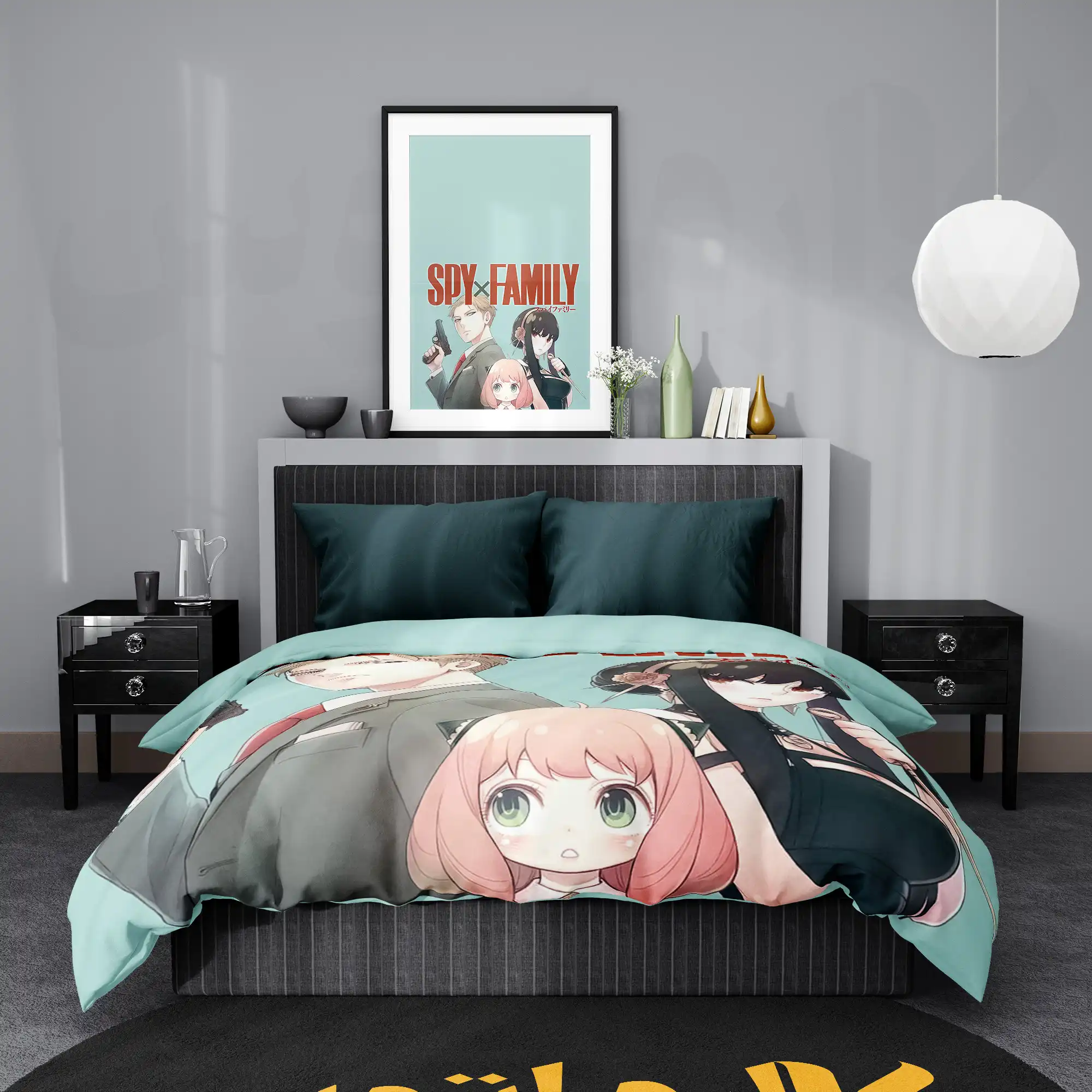 روتختی طرح خانواده جاسوس Spy X Family کد 5 5,900,000 تومان &Ndash; کارماتوس روتختی طرح خانواده جاسوس Spy X Family یک و دو نفره - کارماتوس