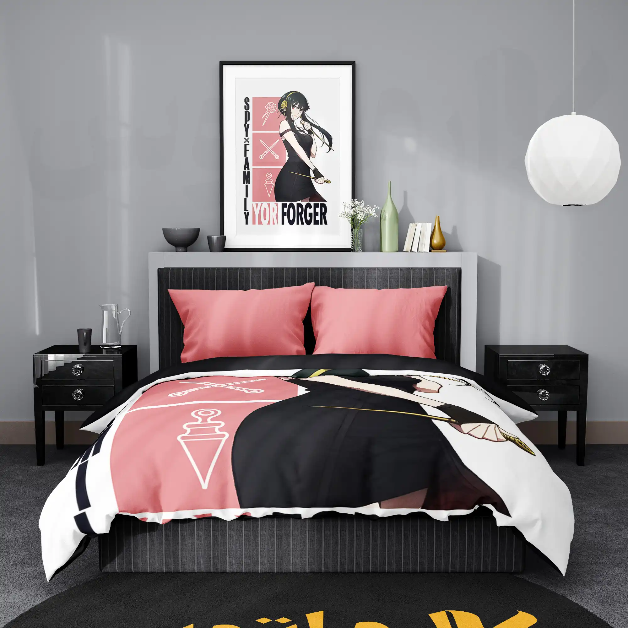 روتختی طرح خانواده جاسوس Spy X Family کد 7 5,900,000 تومان &Ndash; کارماتوس روتختی طرح خانواده جاسوس Spy X Family یک و دو نفره - کارماتوس