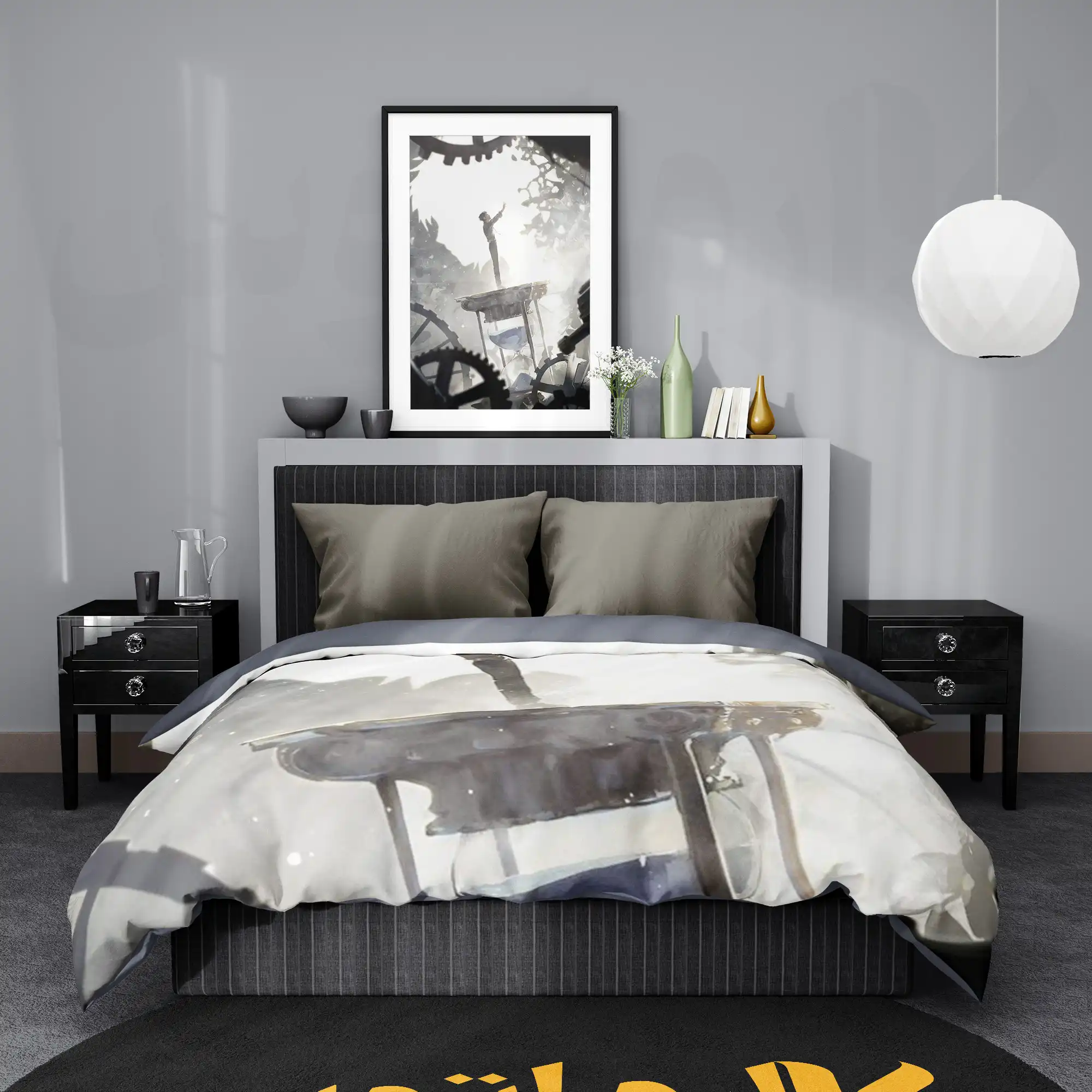 روتختی طرح دروازه اشتاینز Steins Gate کد 5 5,900,000 تومان &Ndash; کارماتوس روتختی طرح دروازه اشتاینز Steins Gate یک و دو نفره - کارماتوس