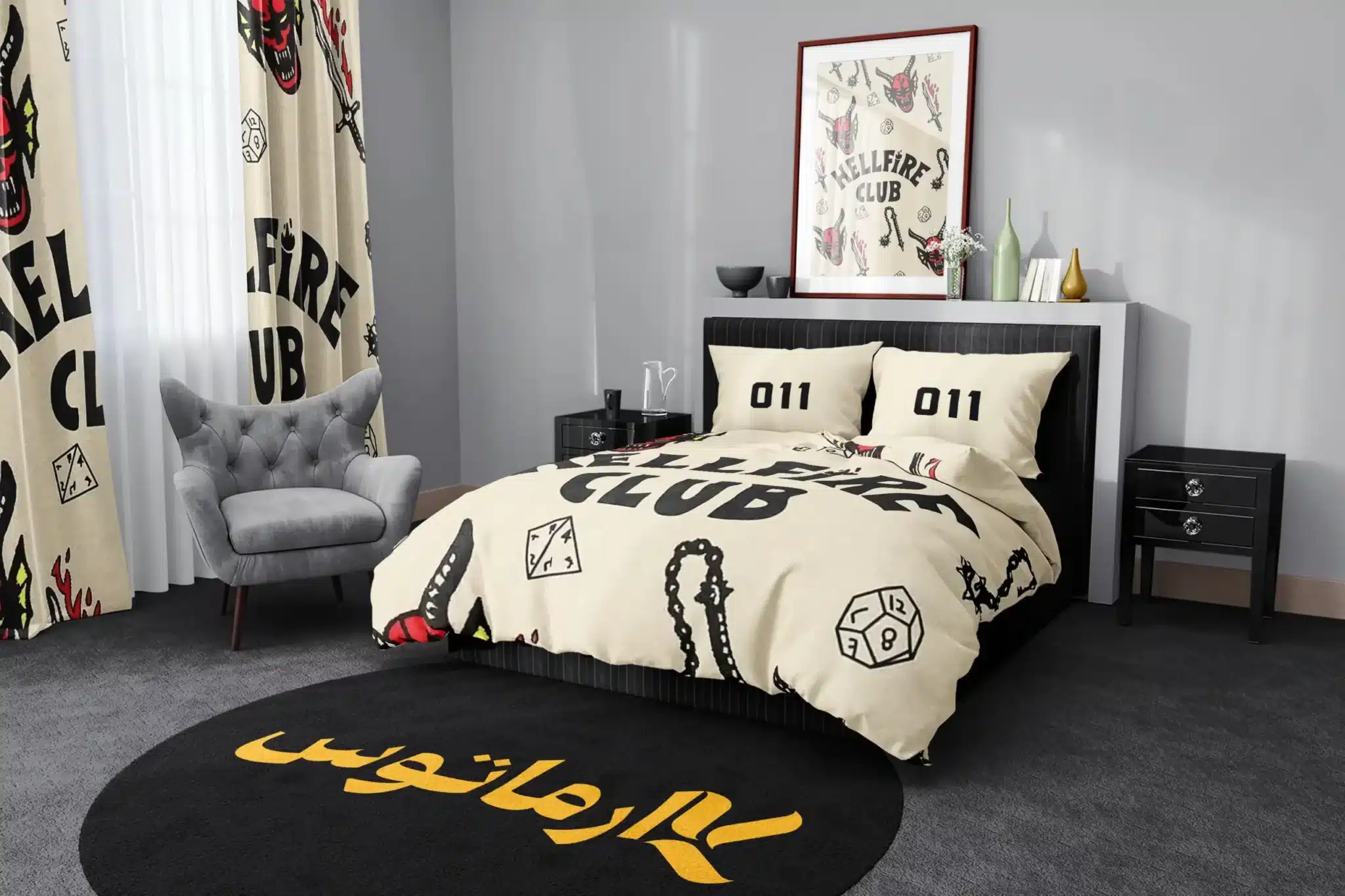 روتختی طرح چیز های عجیب Stranger Things کد 5 5,900,000 تومان &Ndash; کارماتوس روتختی طرح چیز های عجیب Stranger Things یک و دو نفره کارماتوس