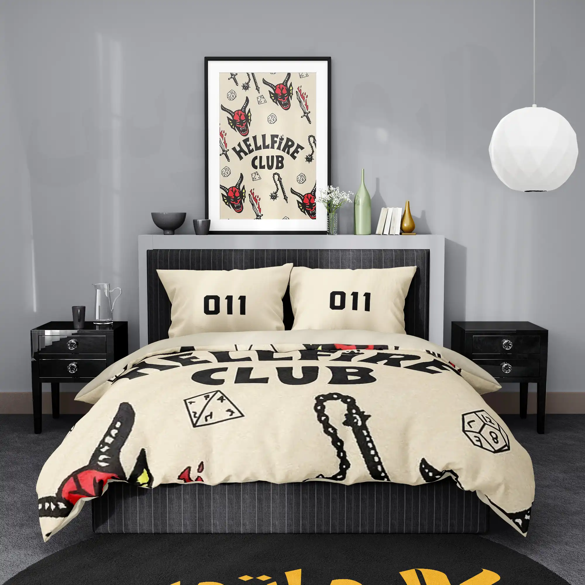 روتختی طرح چیز های عجیب Stranger Things کد 5 5,900,000 تومان &Ndash; کارماتوس روتختی طرح چیز های عجیب Stranger Things یک و دو نفره کارماتوس