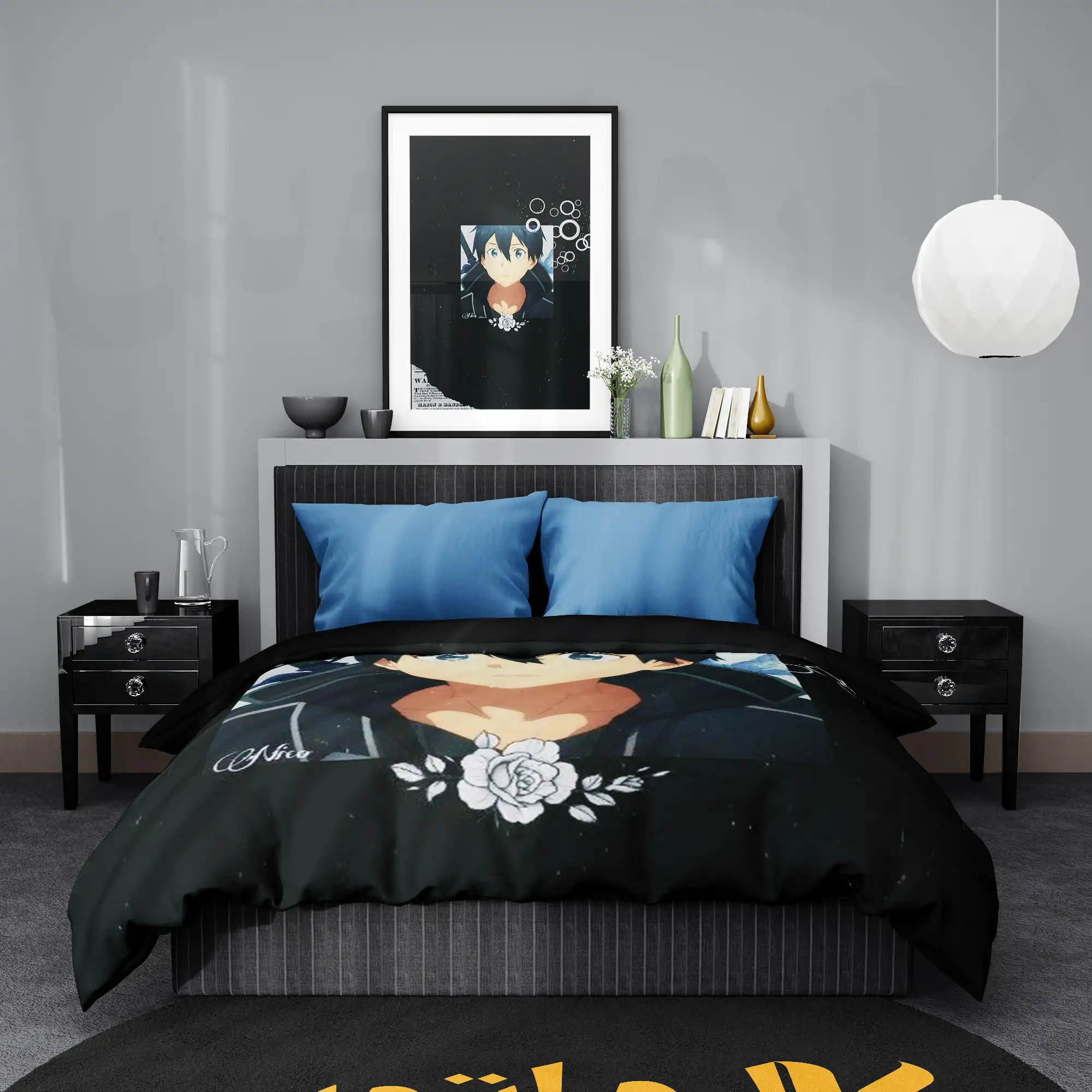 روتختی طرح هنر شمشیرزنی آنلاین Sword Art Online کد 5 5,900,000 تومان &Ndash; کارماتوس روتختی طرح هنر شمشیرزنی آنلاین Sword Art Online یک و دو نفره - کارماتوس