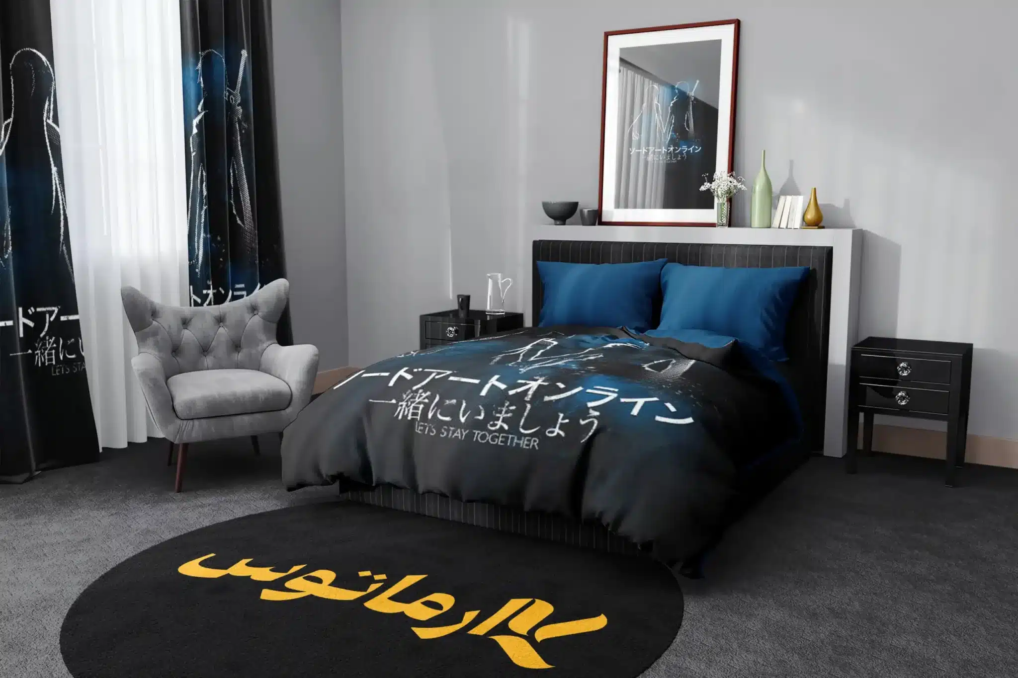 روتختی طرح هنر شمشیرزنی آنلاین Sword Art Online کد 6 5,900,000 تومان &Ndash; کارماتوس روتختی طرح هنر شمشیرزنی آنلاین Sword Art Online یک و دو نفره - کارماتوس