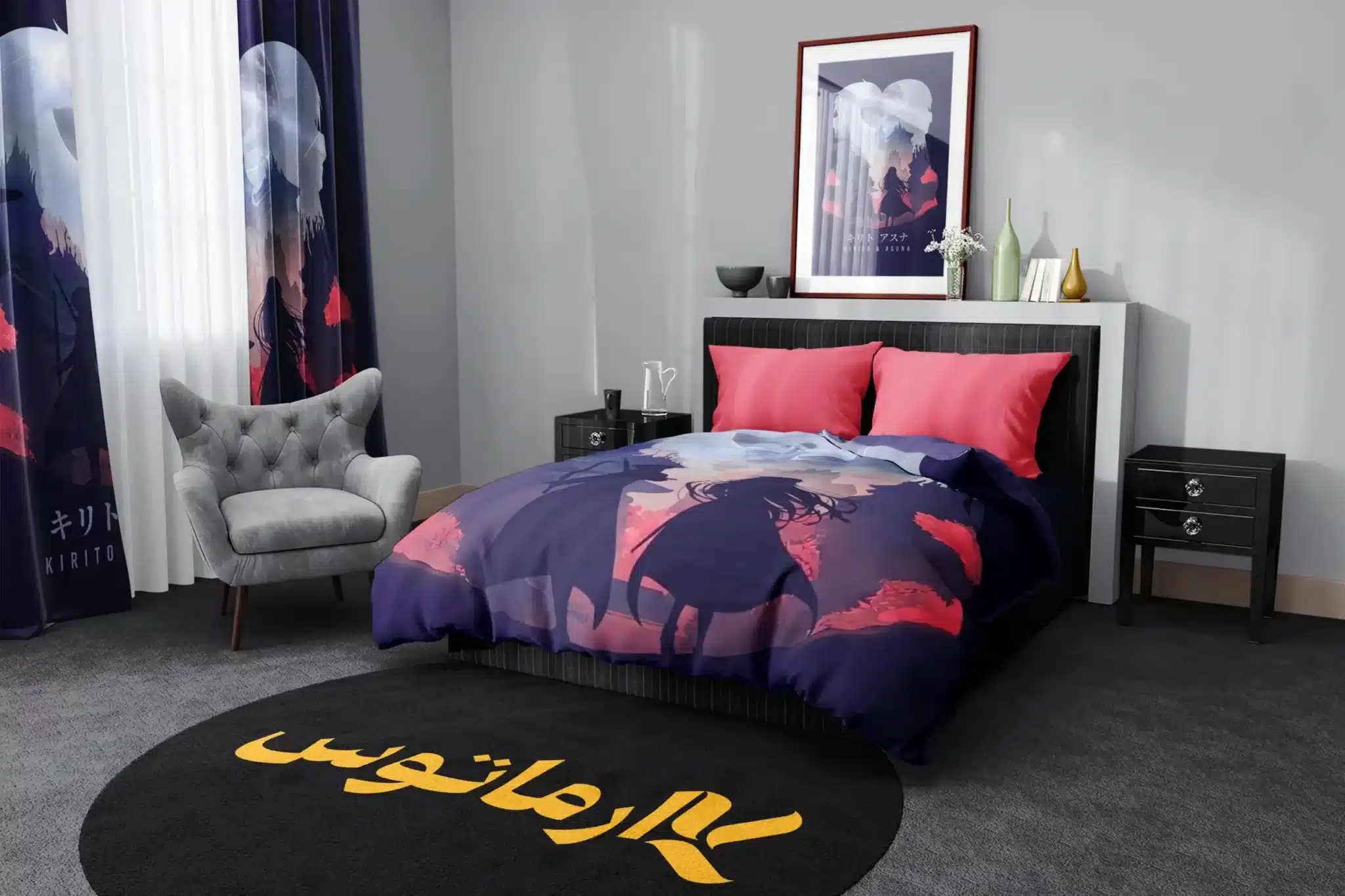 روتختی طرح هنر شمشیرزنی آنلاین Sword Art Online کد 8 5,900,000 تومان &Ndash; کارماتوس روتختی طرح هنر شمشیرزنی آنلاین Sword Art Online یک و دو نفره - کارماتوس