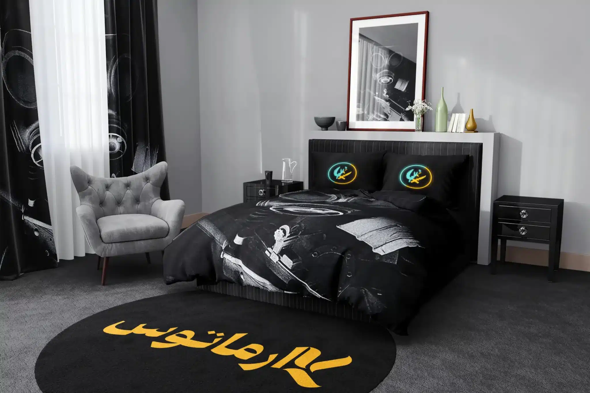 روتختی طرح کانتر استرایک Counter Strike کد 1 5,900,000 تومان &Ndash; کارماتوس روتختی طرح کانتر استرایک Counter Strike یک و دو نفره - کارماتوس