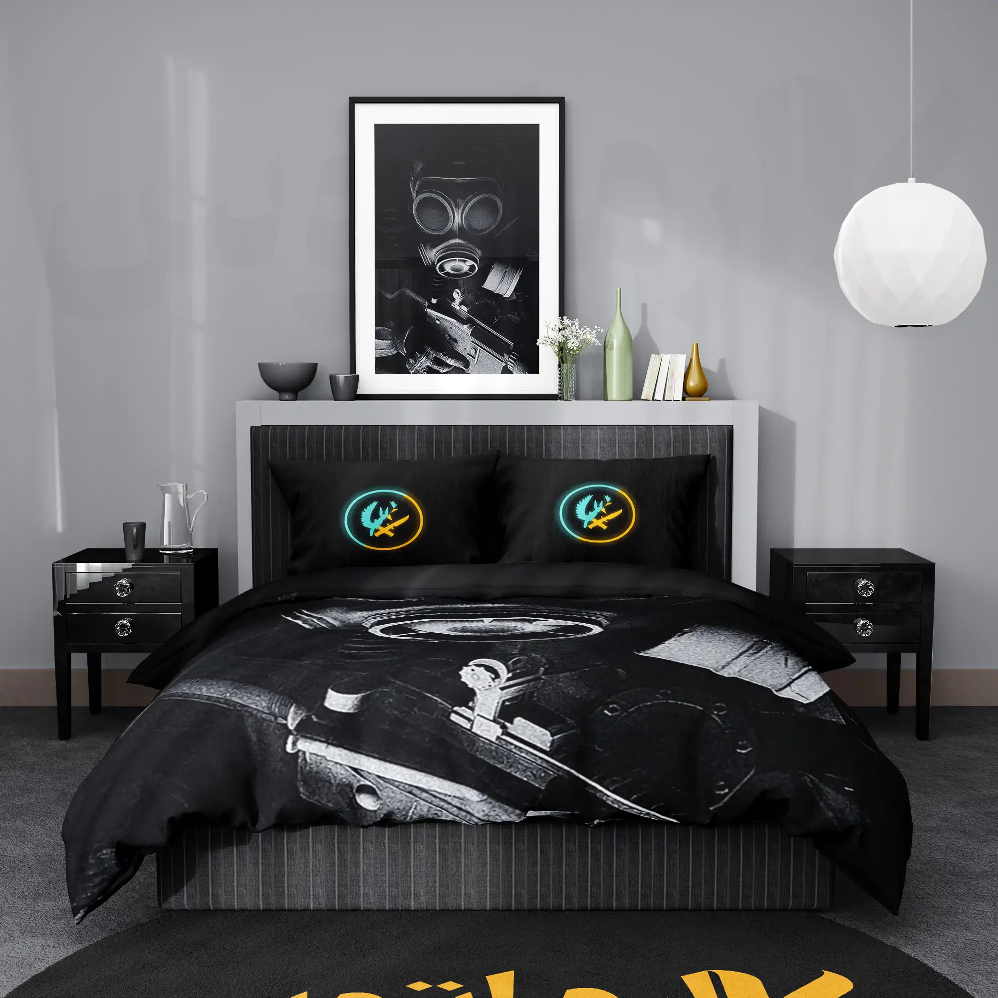 روتختی طرح کانتر استرایک Counter Strike کد 1 5,900,000 تومان &Ndash; کارماتوس روتختی طرح کانتر استرایک Counter Strike یک و دو نفره - کارماتوس