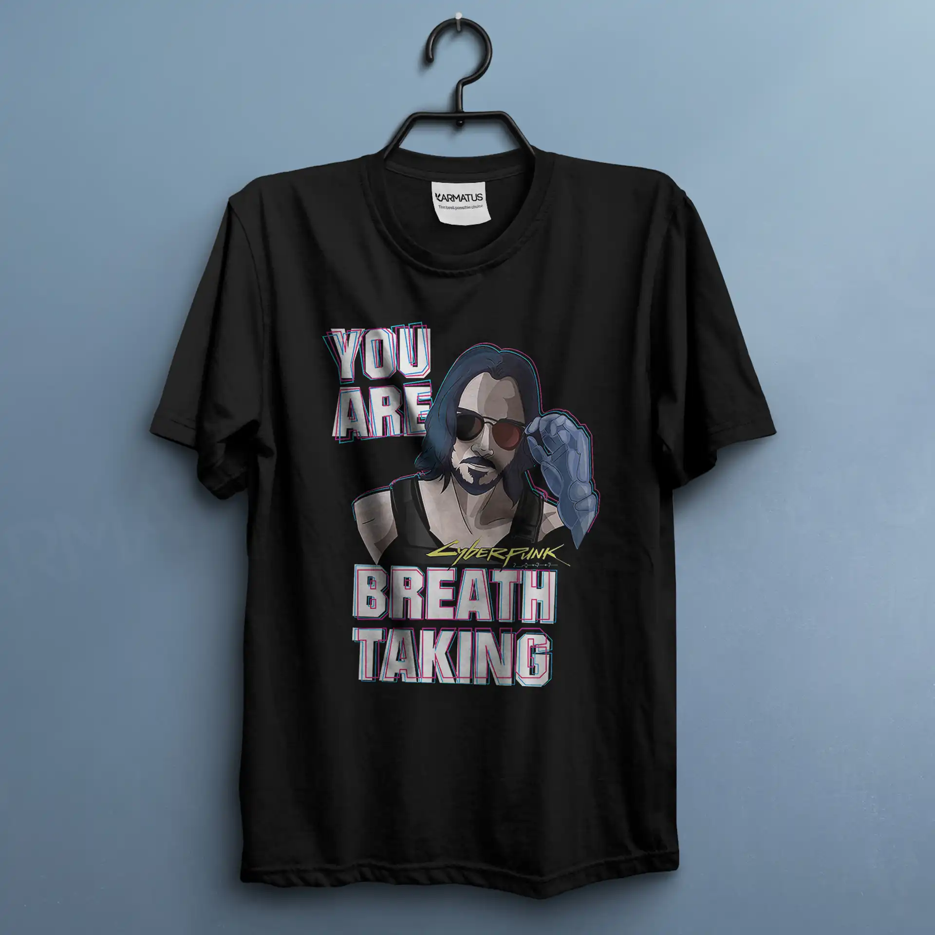 تیشرت سایبرپانک | کالکشن Game - مدل Cp-11 599,000 تومان &Ndash; کارماتوس خرید تیشرت طرح سایبر پانک Cyberpunk - کارماتوس (پوشاک, تیشرت, تیشرت بازی Game) از کرماتوس